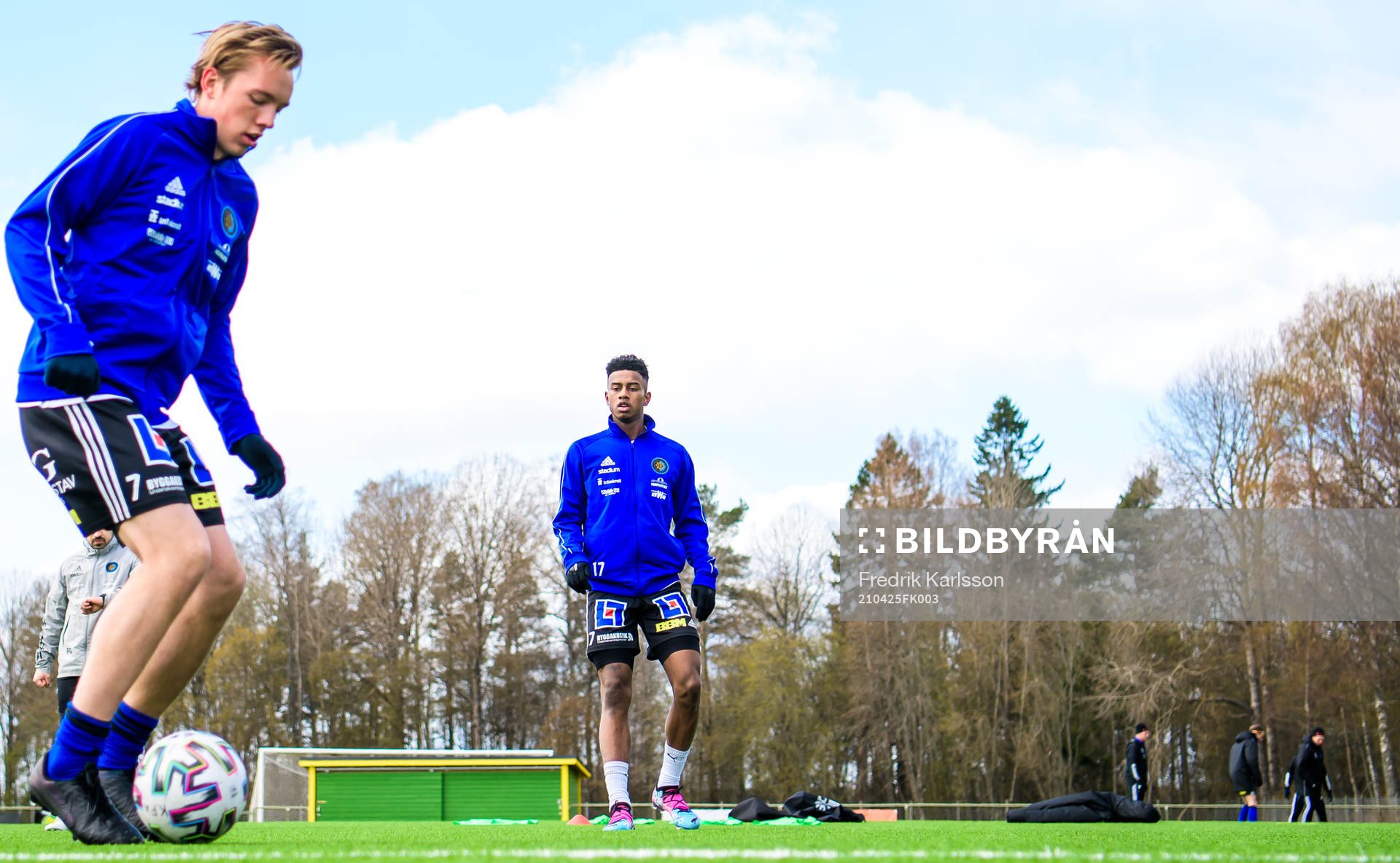 Karlstads Linus Langer och Chovanie Amatkarijo