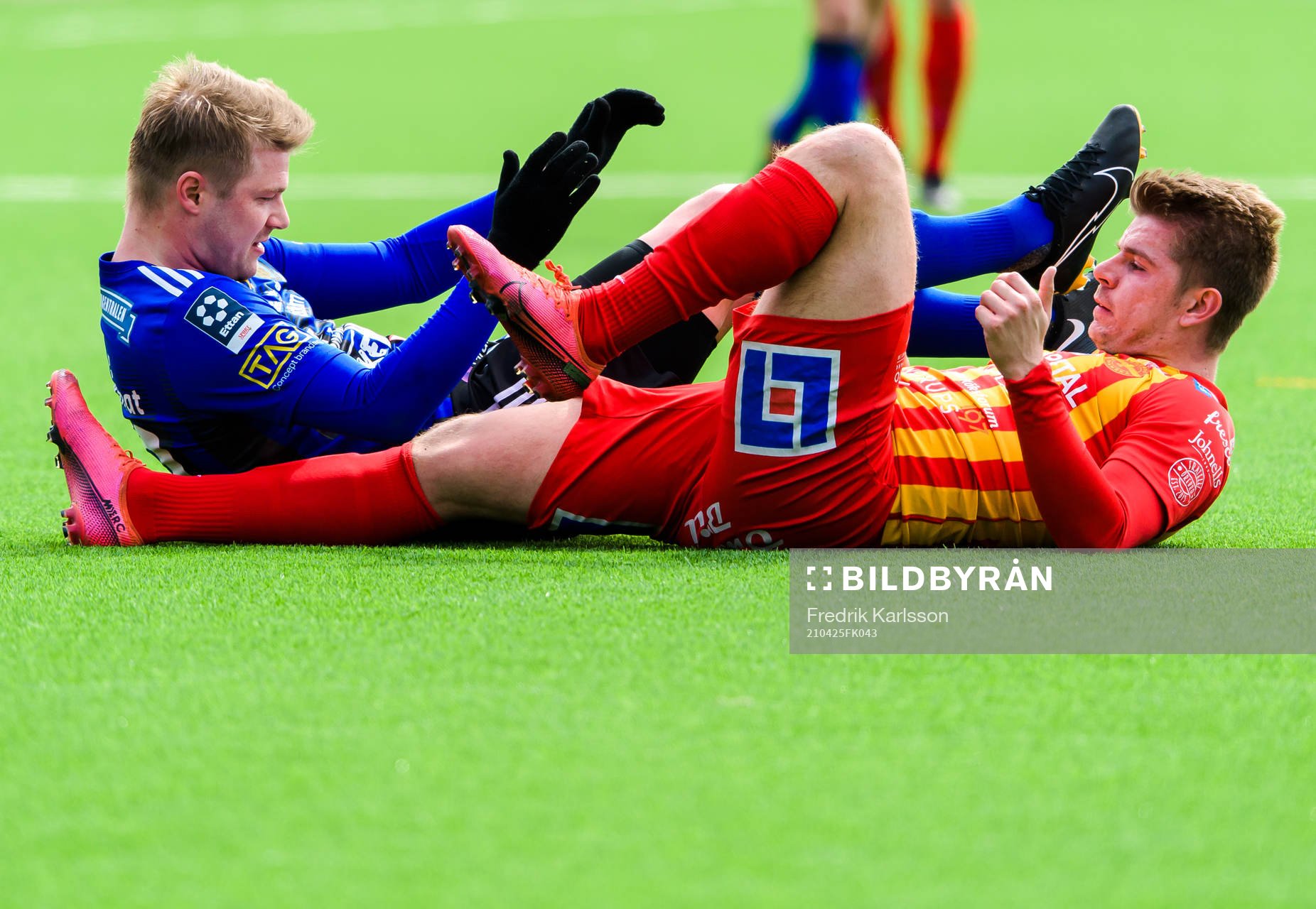 Karlstads Erik Nilsson och Örebro Syrianskas Kevin