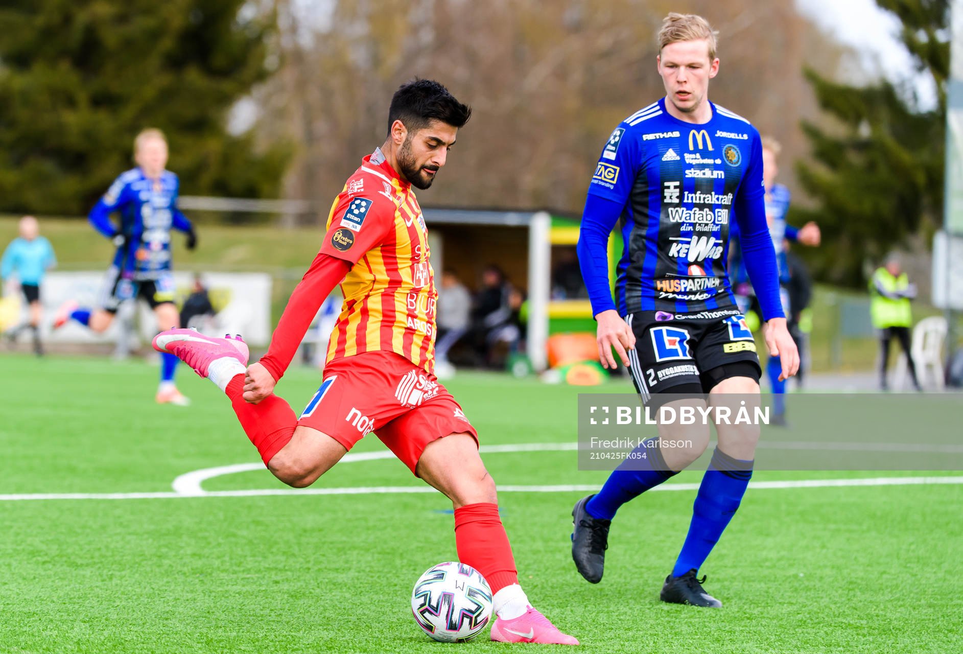 Örebro Syrianskas Rodin Deprem och Karlstads Eric Forsberg