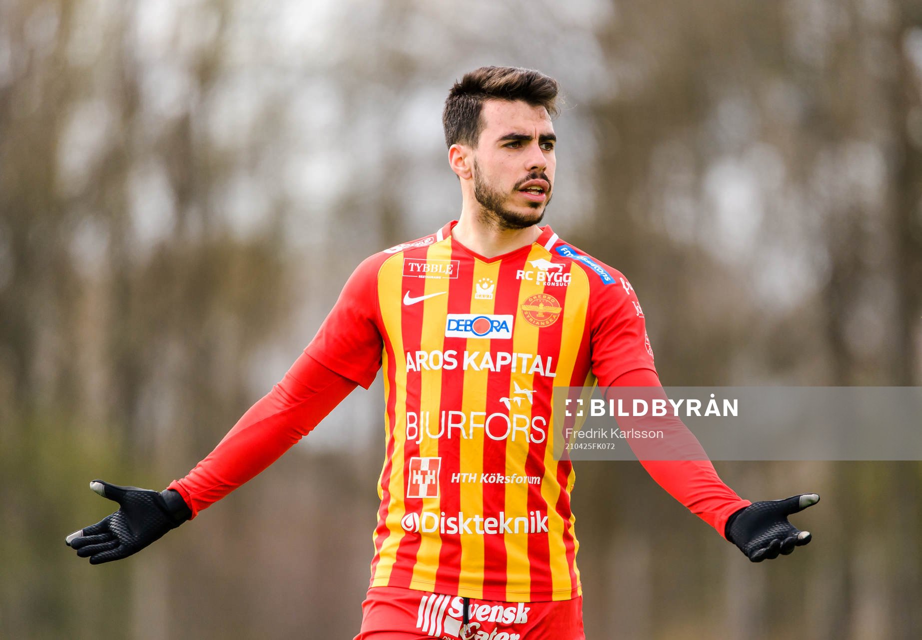 Örebro Syrianskas Michel Yanez Hernandez