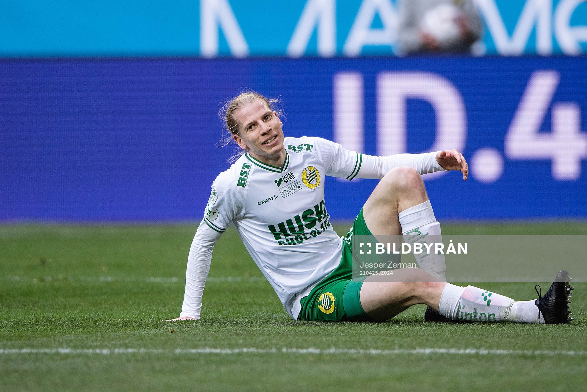 Hammarbys Gustav Ludwigson deppar