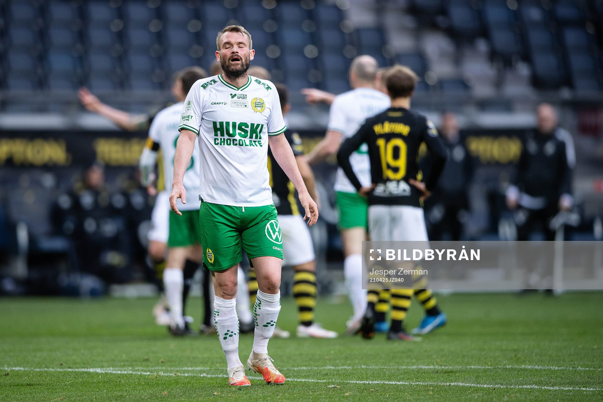 Hammarbys Mads Fenger Nielsen deppar
