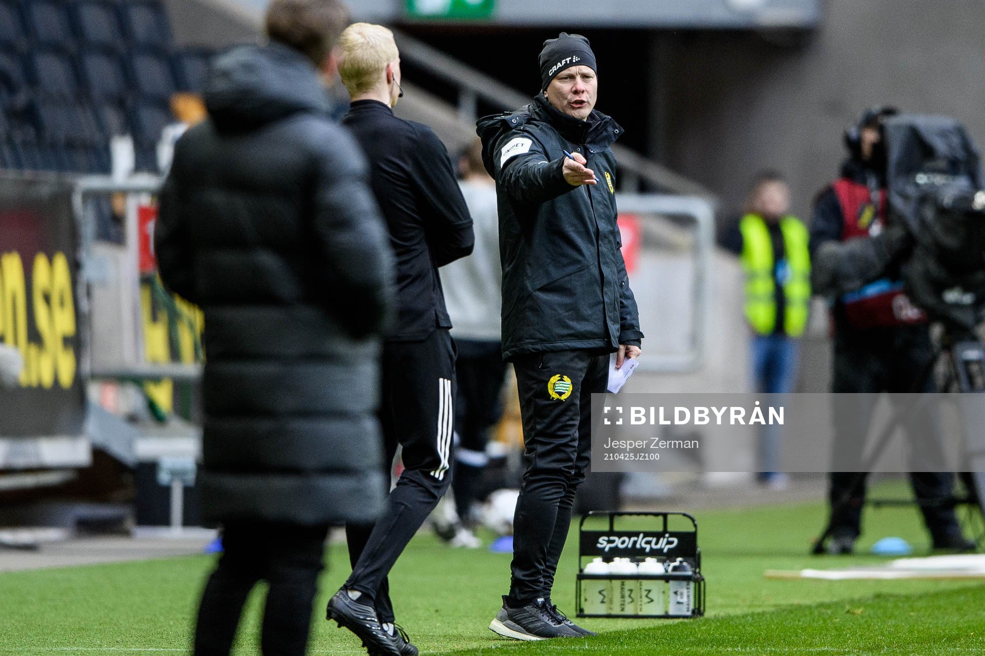 Hammarbys tränare Stefan Billborn