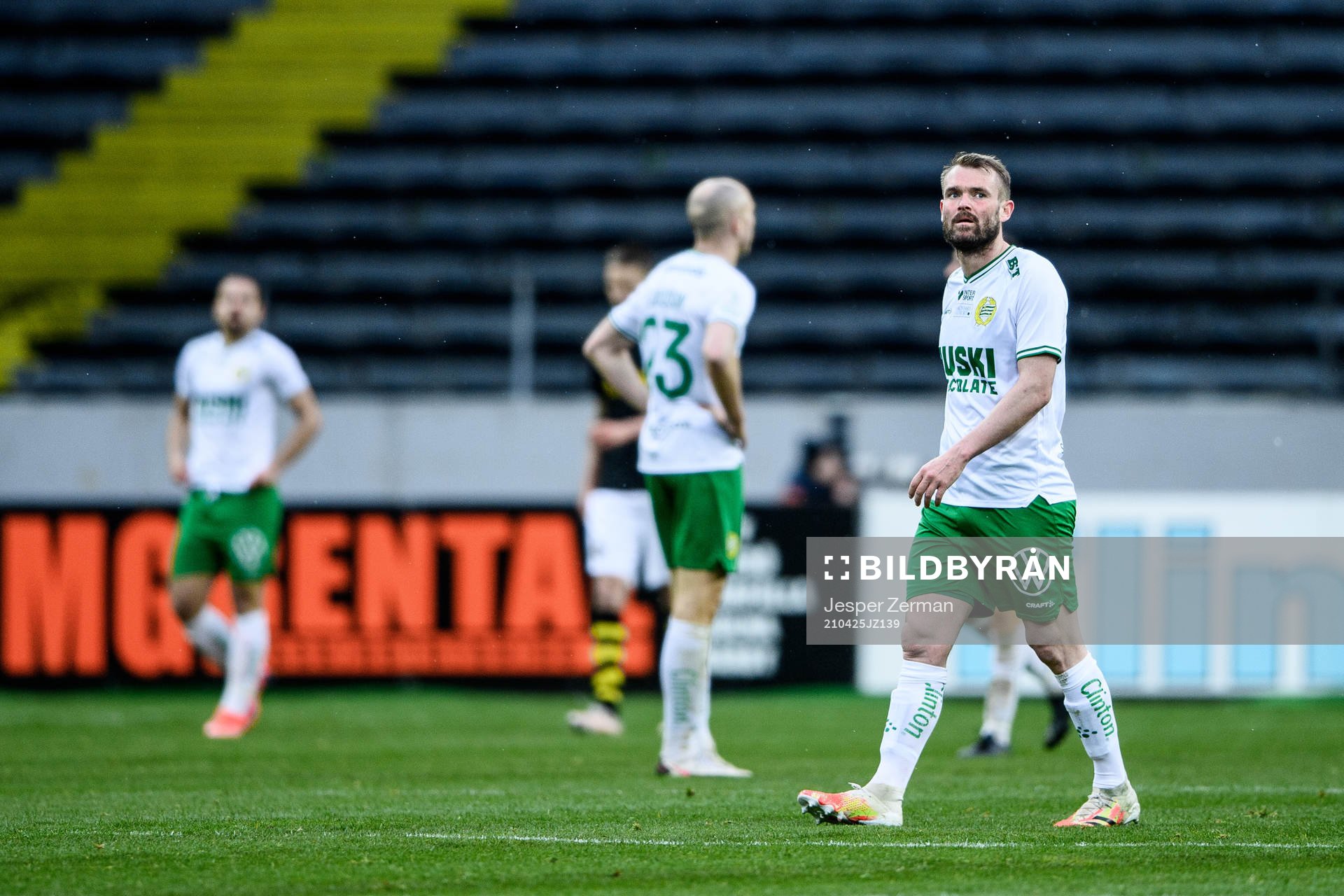 Hammarbys Mads Fenger Nielsen deppar