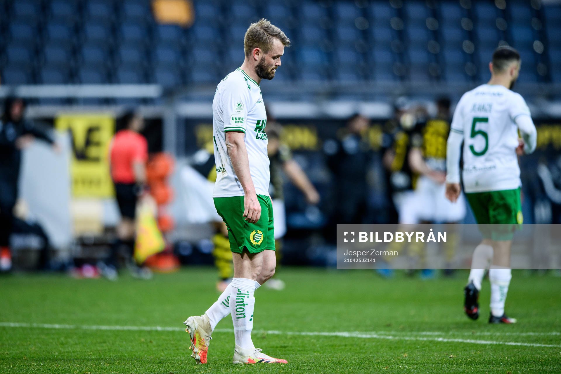 Hammarbys Mads Fenger Nielsen deppar
