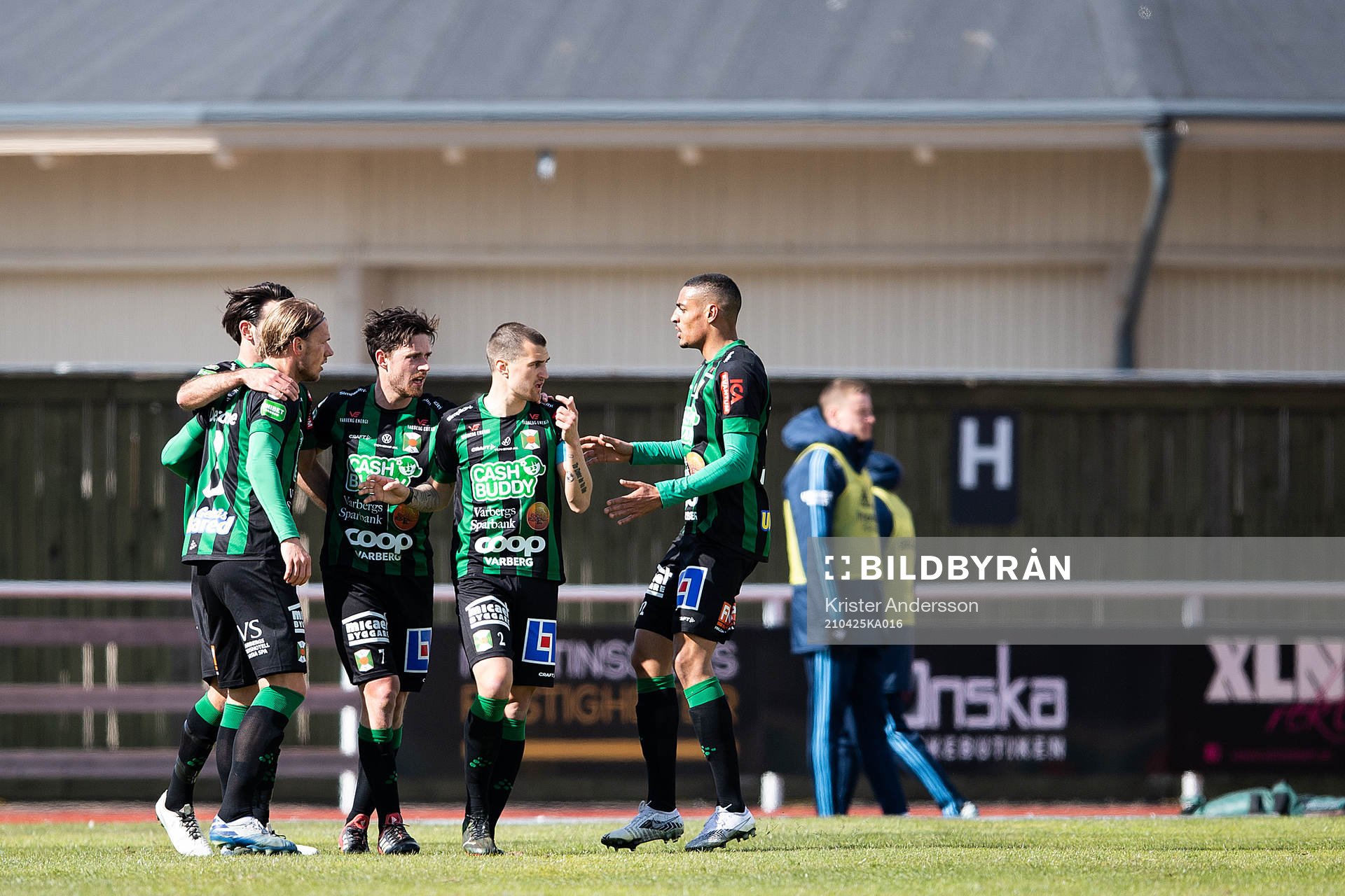 Varbergs Oliver Stanisic jublar