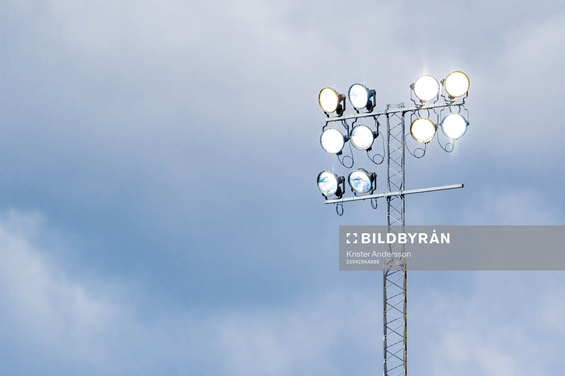 Belysning på Varberg Energi Arena