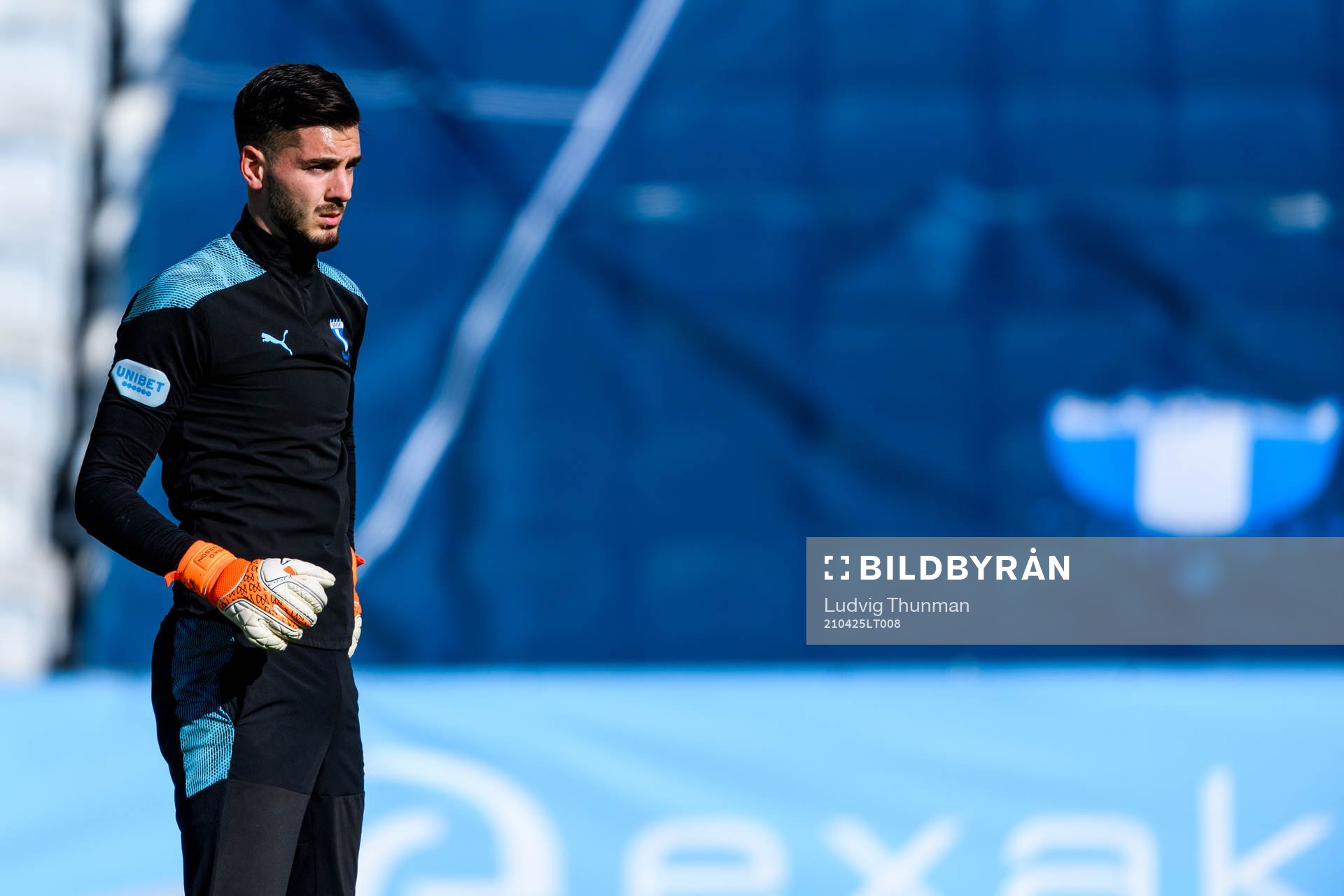 Malmö FFs målvakt Marko Johansson