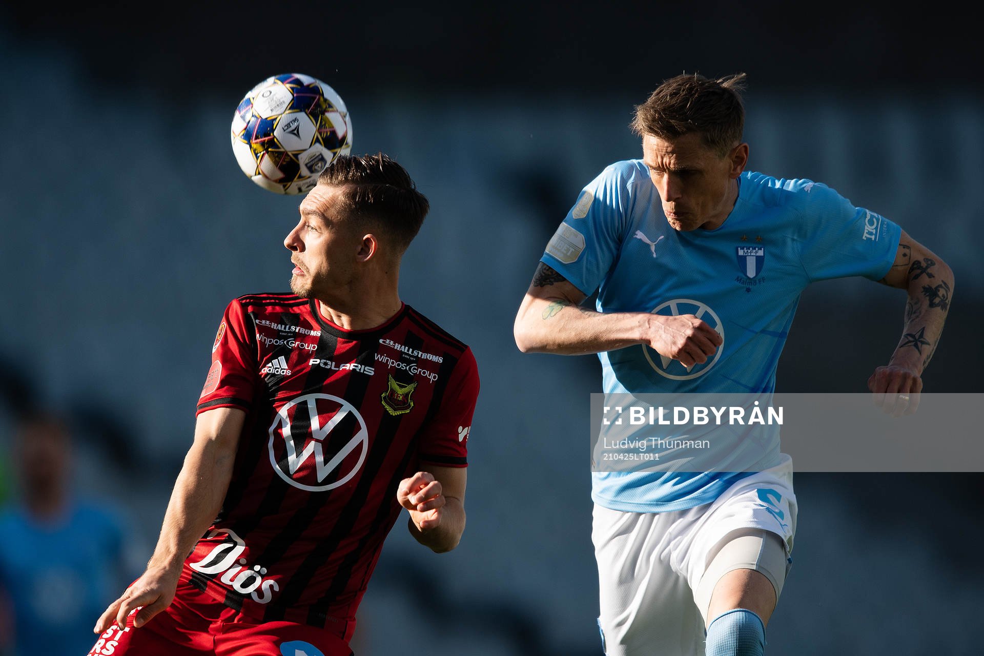 Östersunds Felix Hörberg och Malmö FFs Sören Rieks
