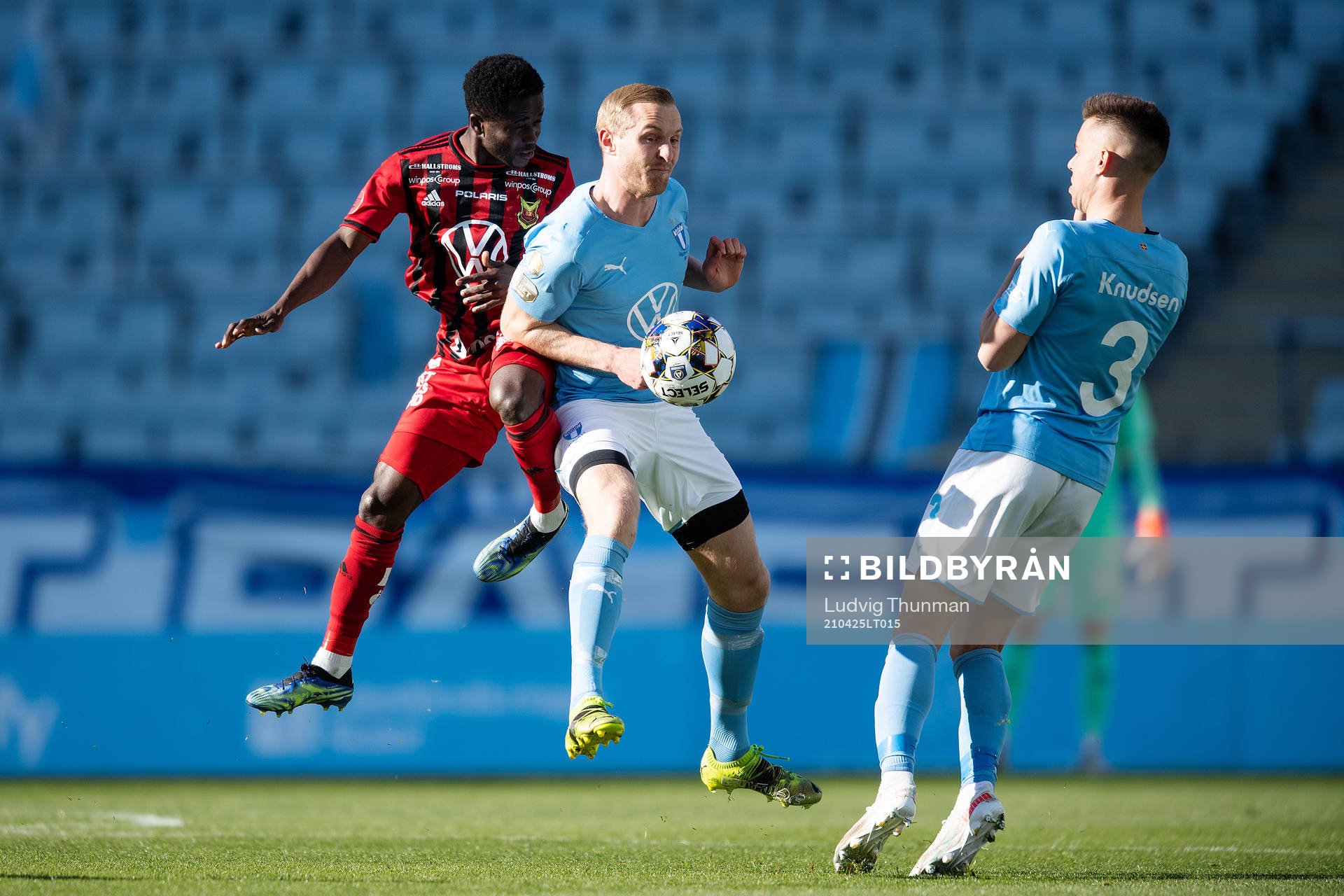 Östersunds Frank Arhin och Malmö FFs Franz Brorsson