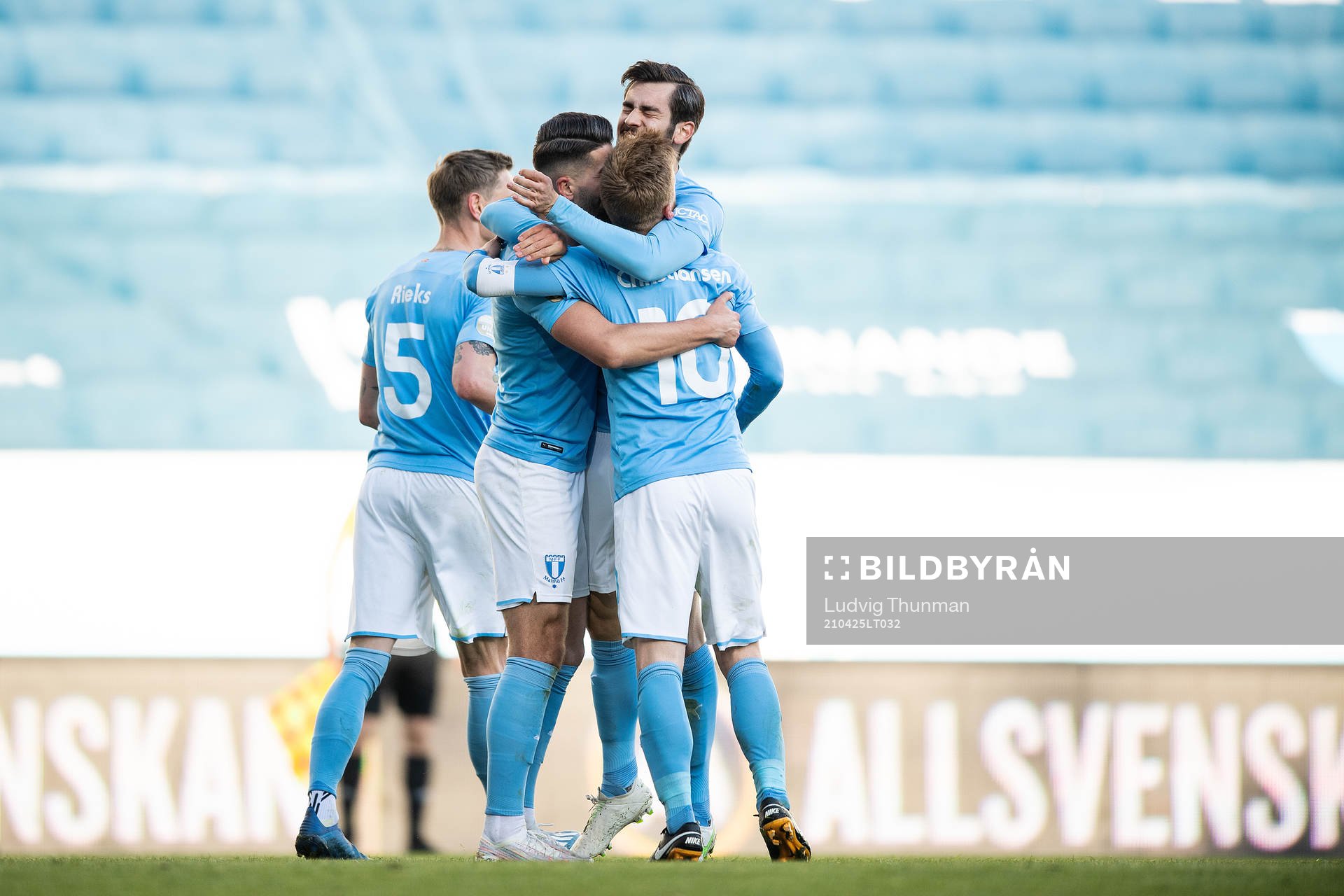 Malmö FFs Adi Nalic jublar