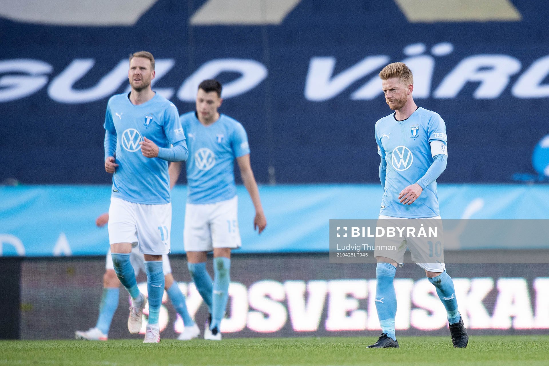 Malmö FFs Anders Christiansen deppar