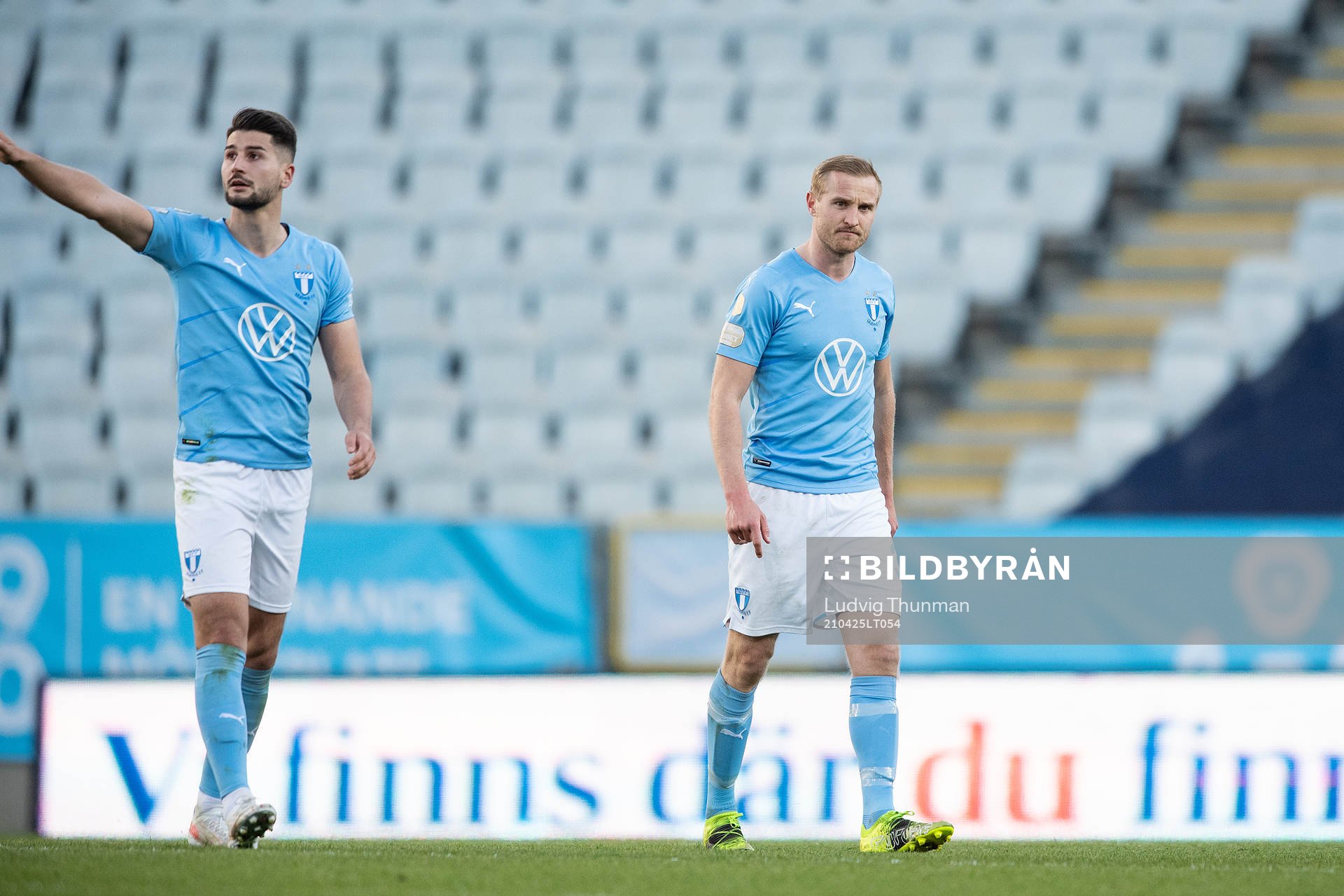 Malmö FFs Franz Brorsson deppar