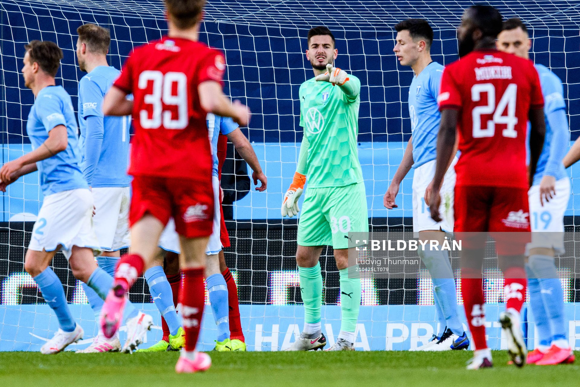 Malmö FFs målvakt Marko Johansson