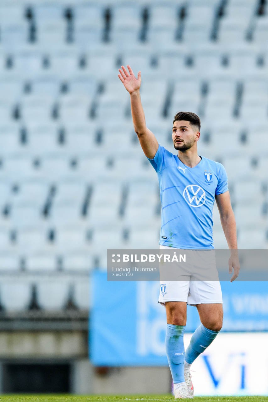 Malmö FFs Antonio Colak tackar publiken