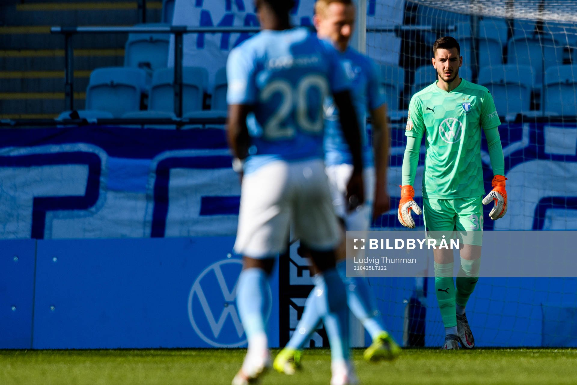 Malmö FFs målvakt Marko Johansson