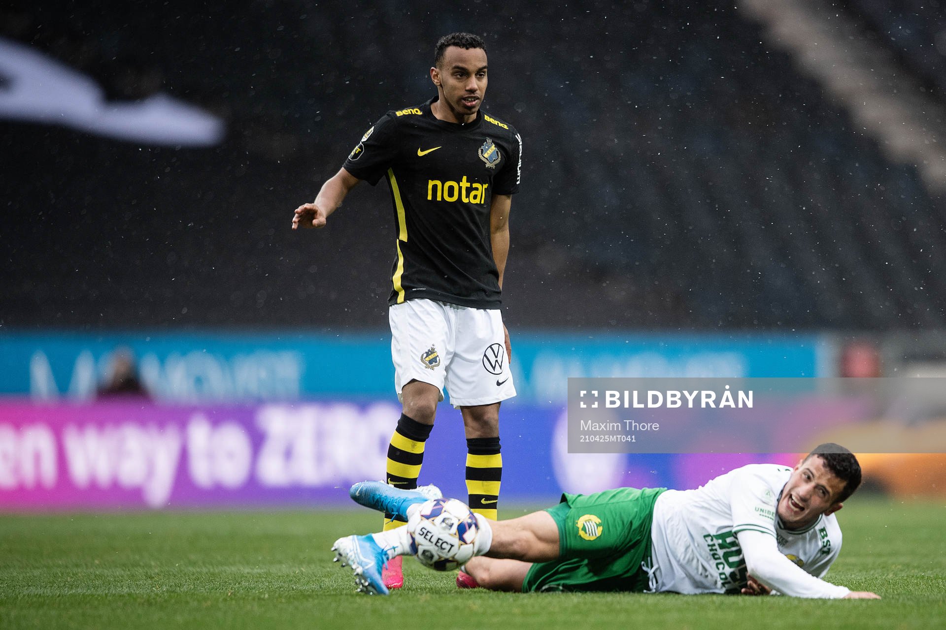 s Bilal Hussein och Hammarbys Astrit Selmani