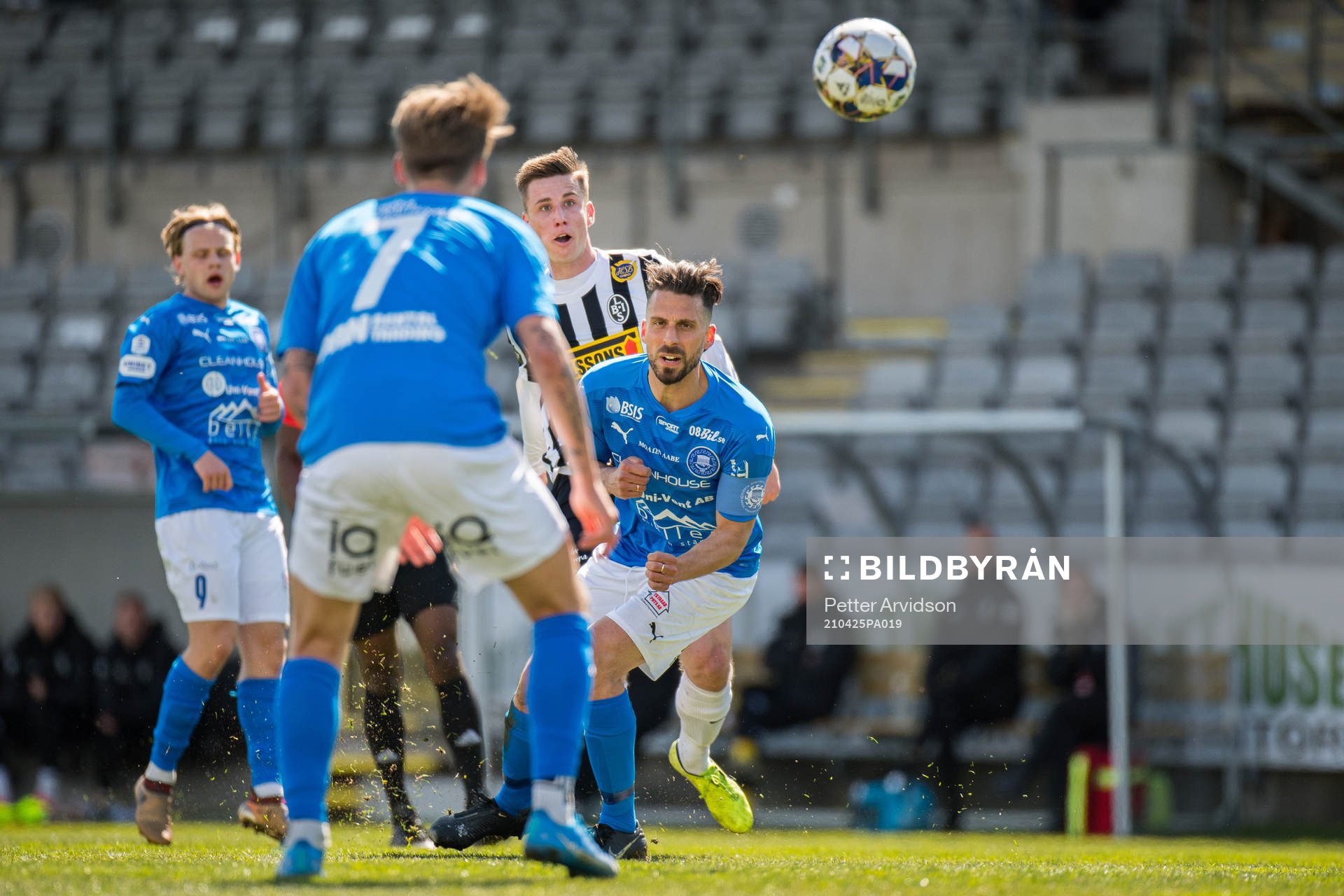 Landskronas Filip Olsson och Akropolis Panajotis Dimitriadis