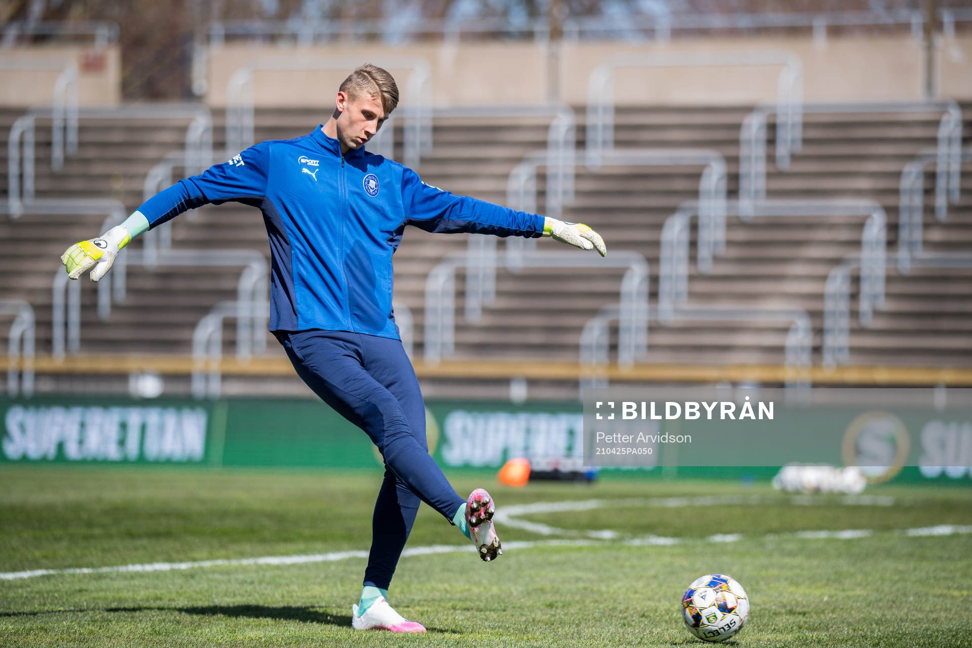 Akropolis målvakt Sebastian Selin