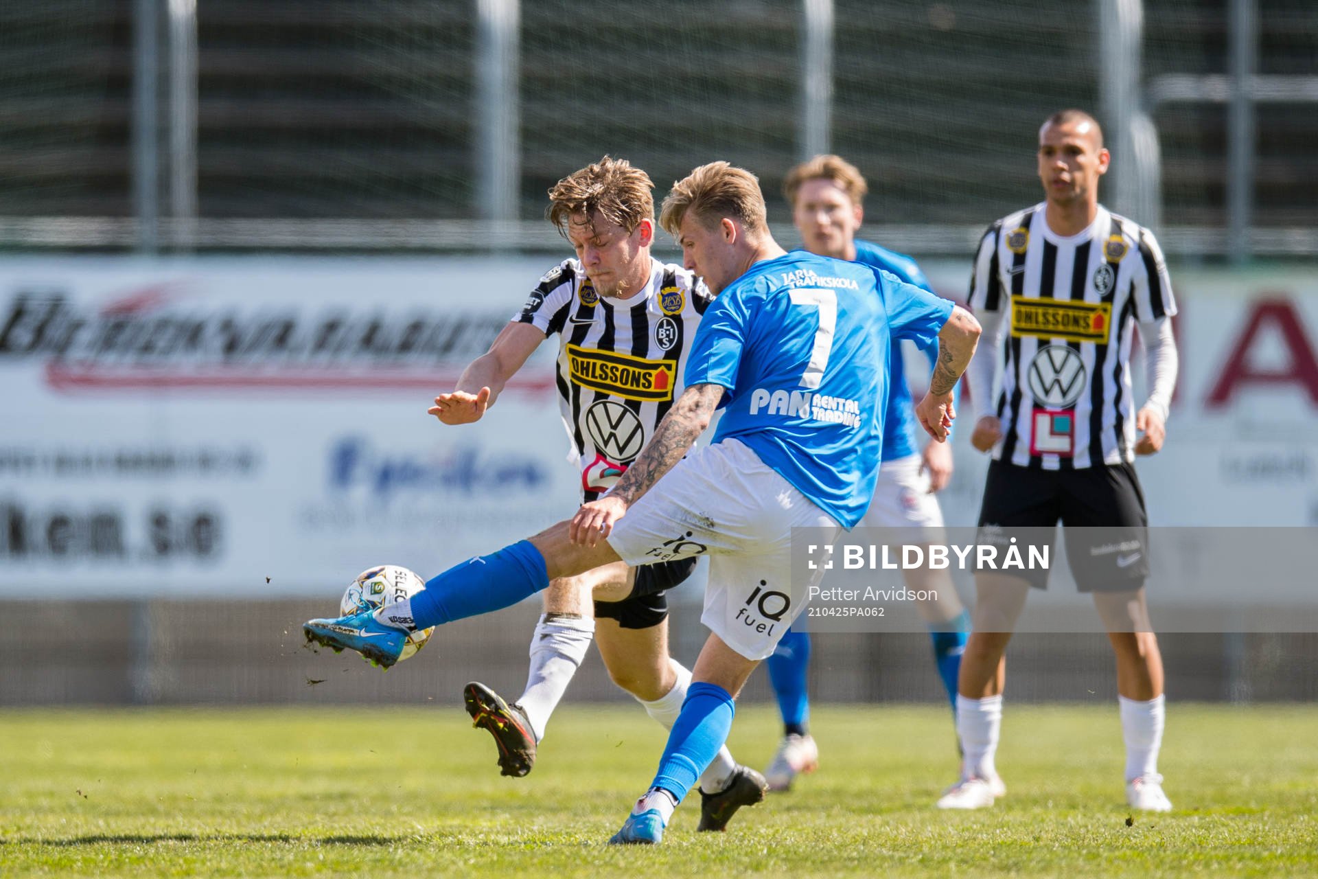 Landskronas Robin Hofsö och Akropolis Fredrik Hammar