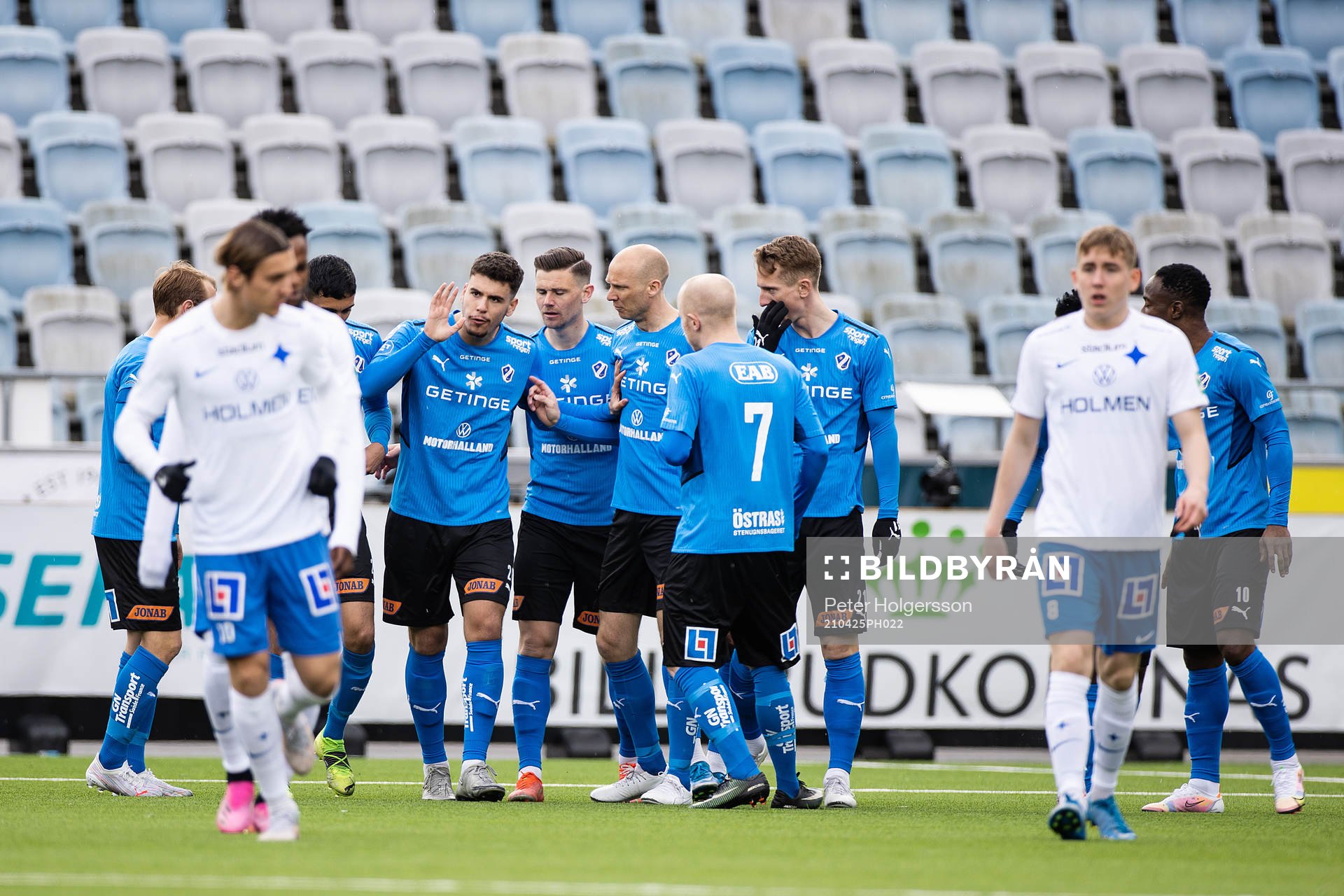 Halmstads Markus Antonsson jublar