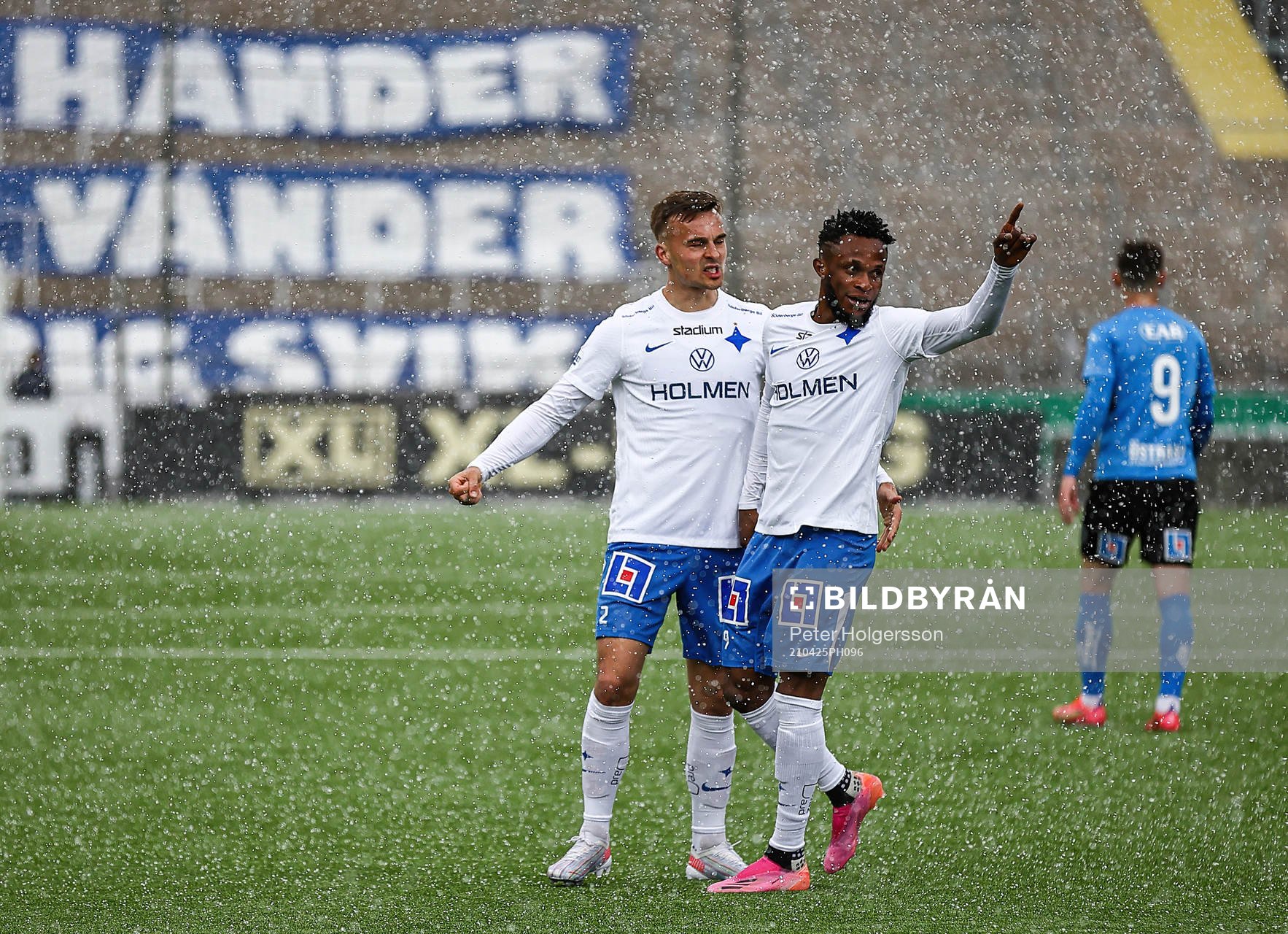 IFK Norrköpings Henrik Castegren och Samuel Adegbenro