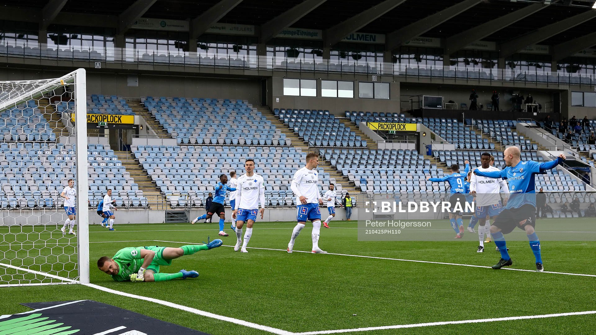Mål 0-1 av Halmstads Markus Antonsson förbi IFK