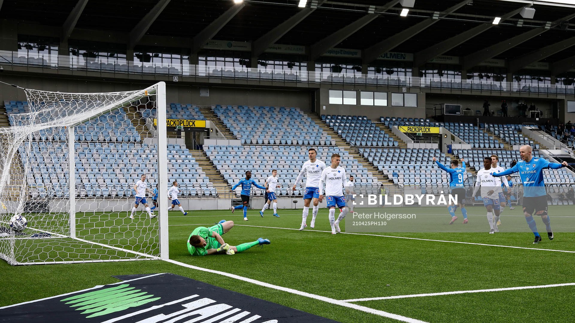 Mål 0-1 av Halmstads Markus Antonsson förbi IFK
