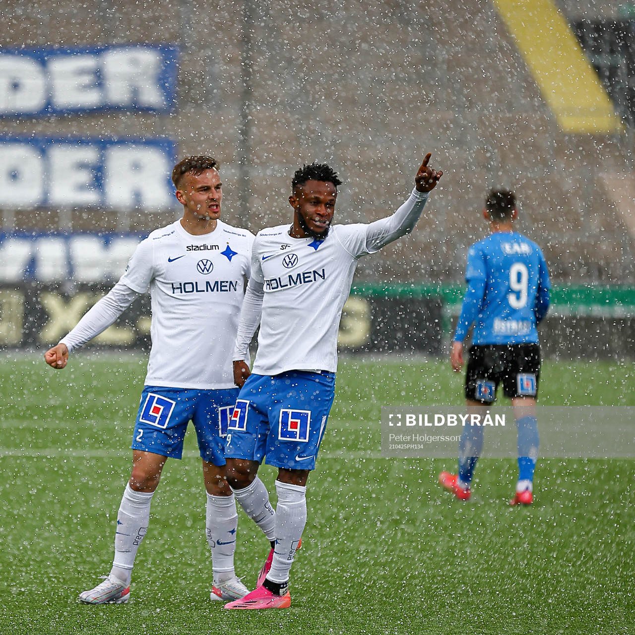 IFK Norrköpings Henrik Castegren och Samuel Adegbenro