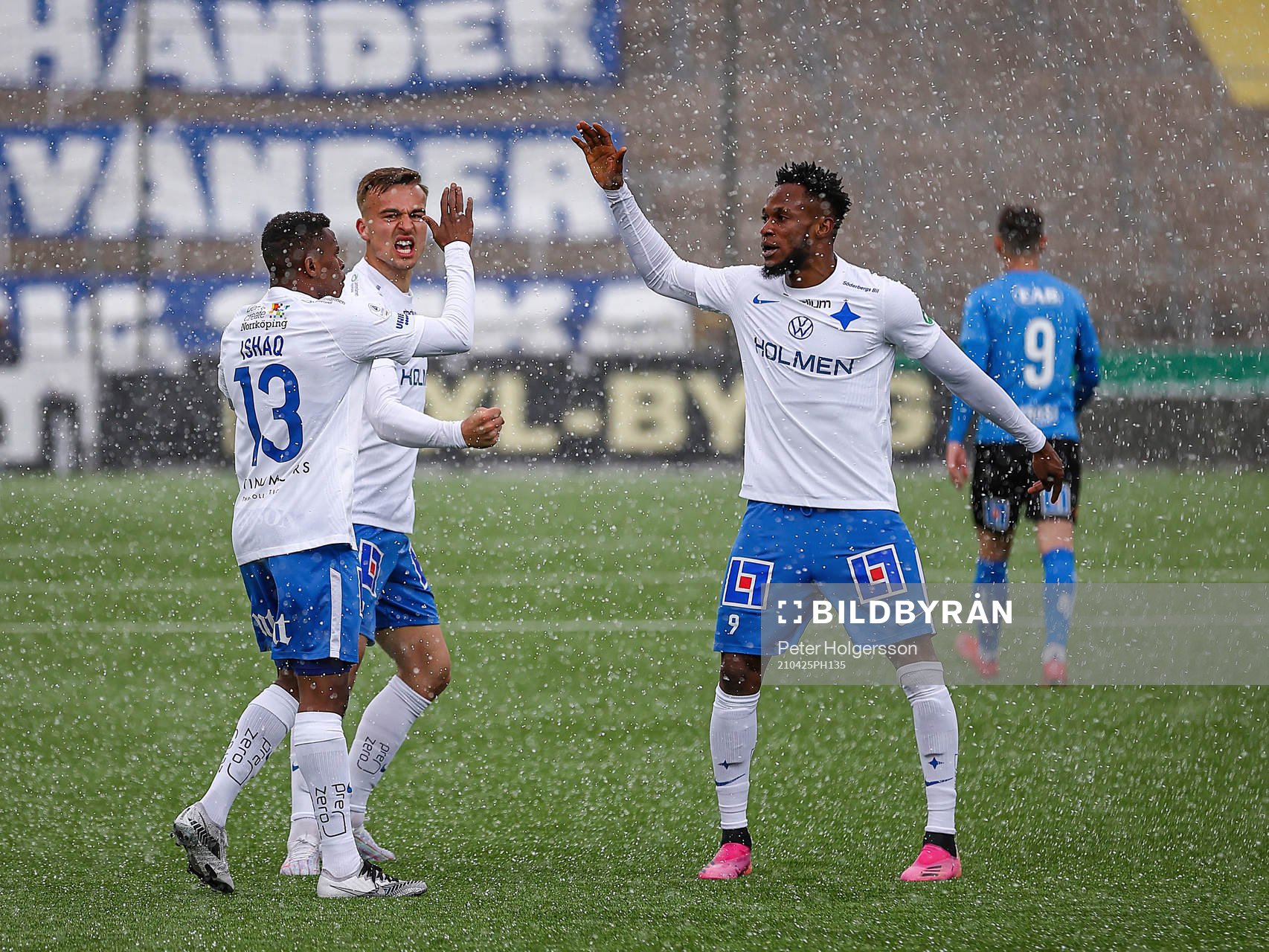 IFK Norrköpings Ishaq Abdulrazaq, Henrik Castegren och