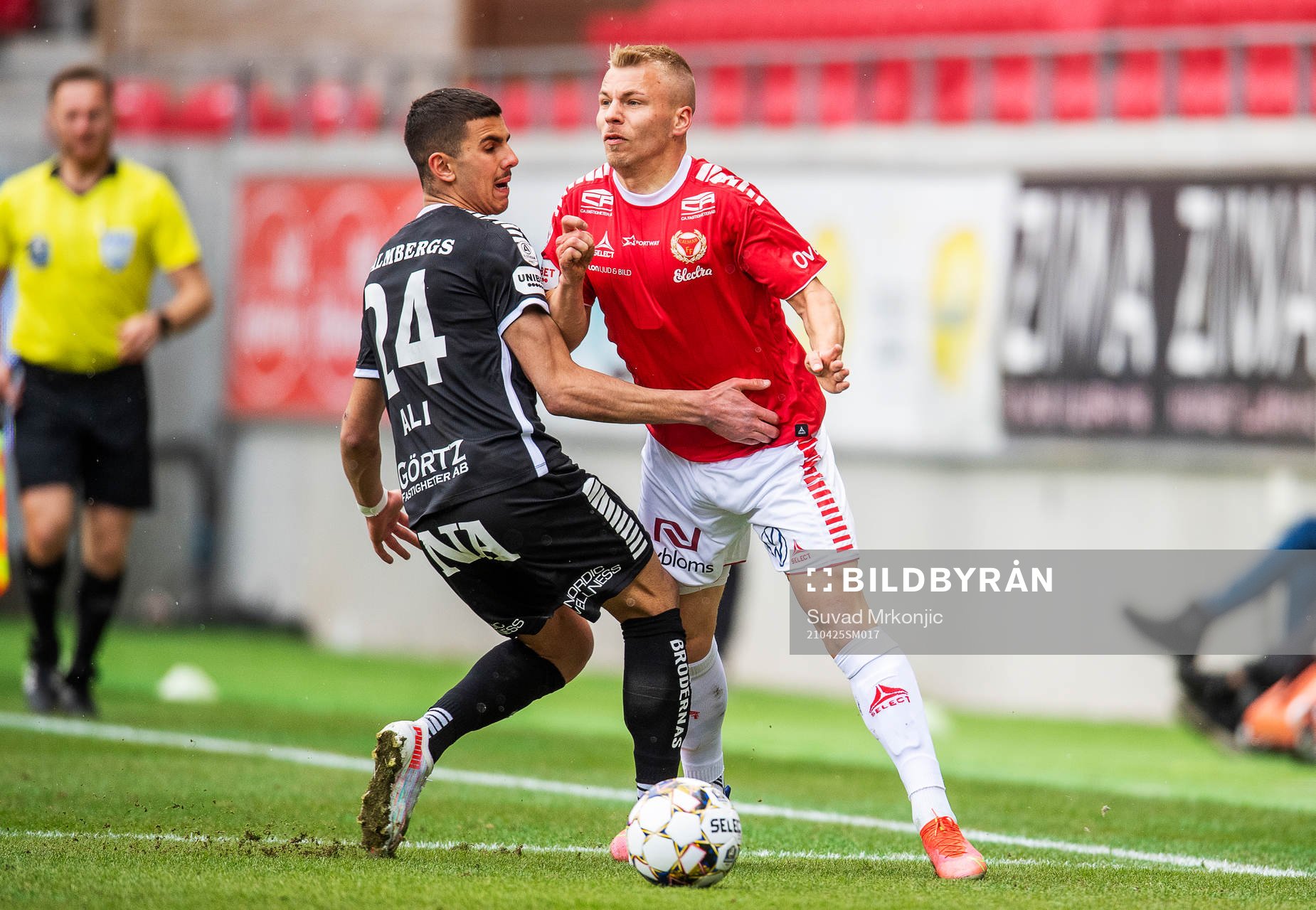 Kalmars Sebastian Ring och Örebros Hussein Ali