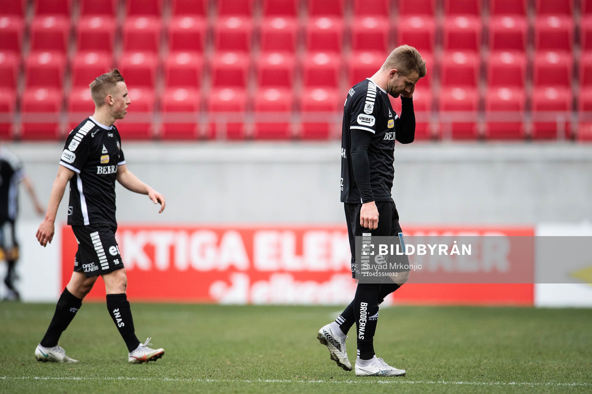 Örebros Erik Norén och Lukas Pilö deppar