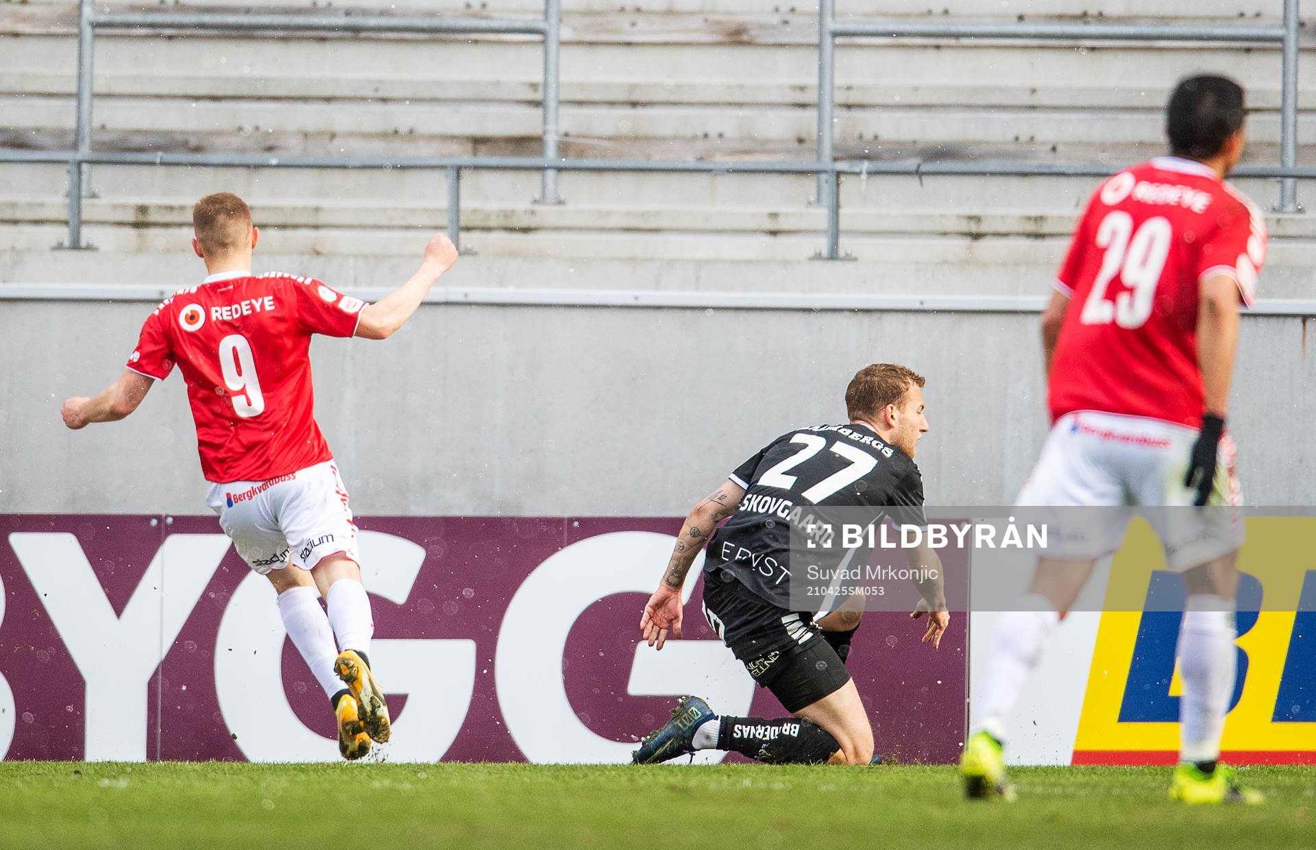 Kalmars Isak Jansson jublar