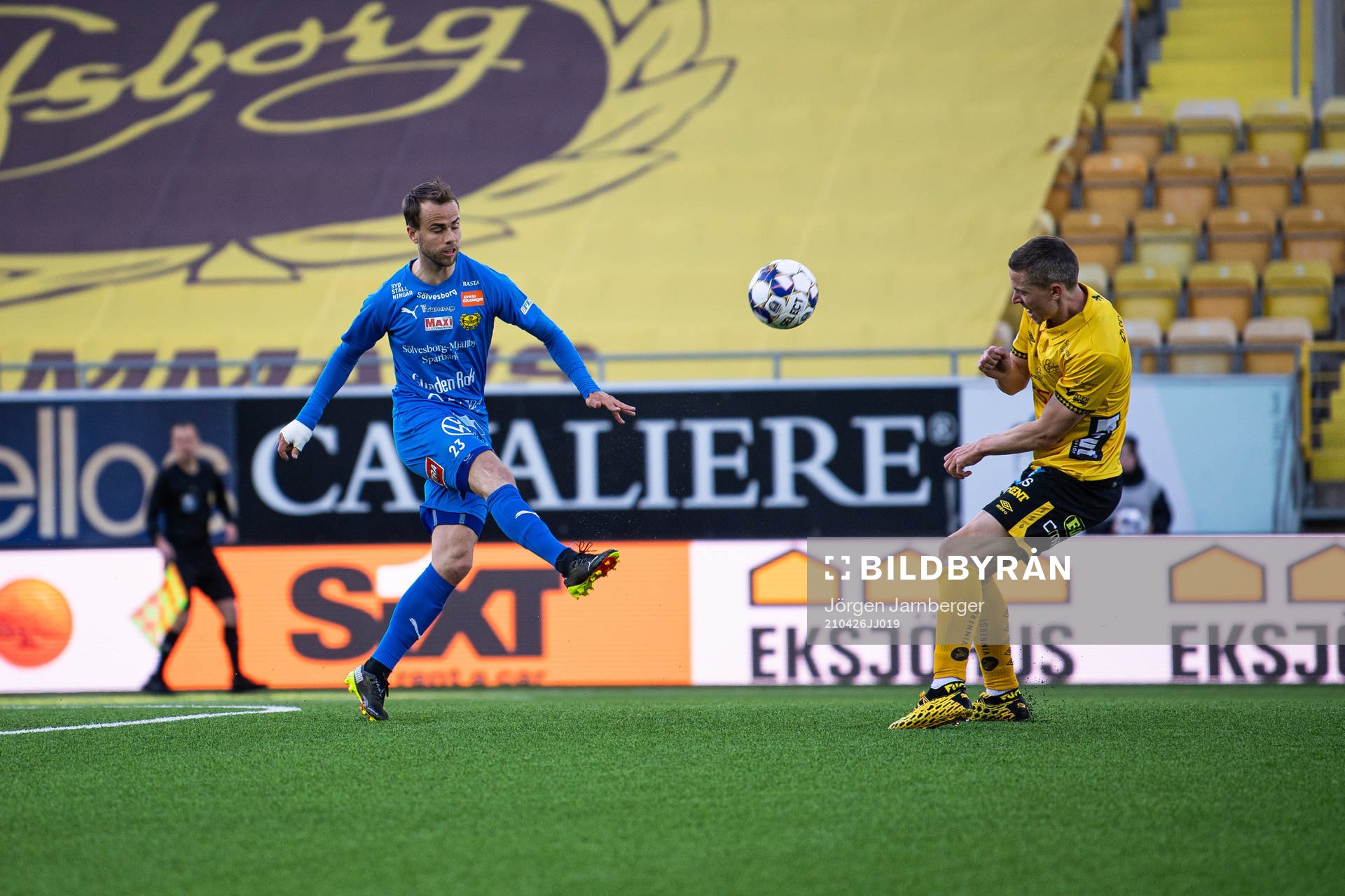 Mjällbys Andreas Blomqvist och Elfsborgs André Rømer