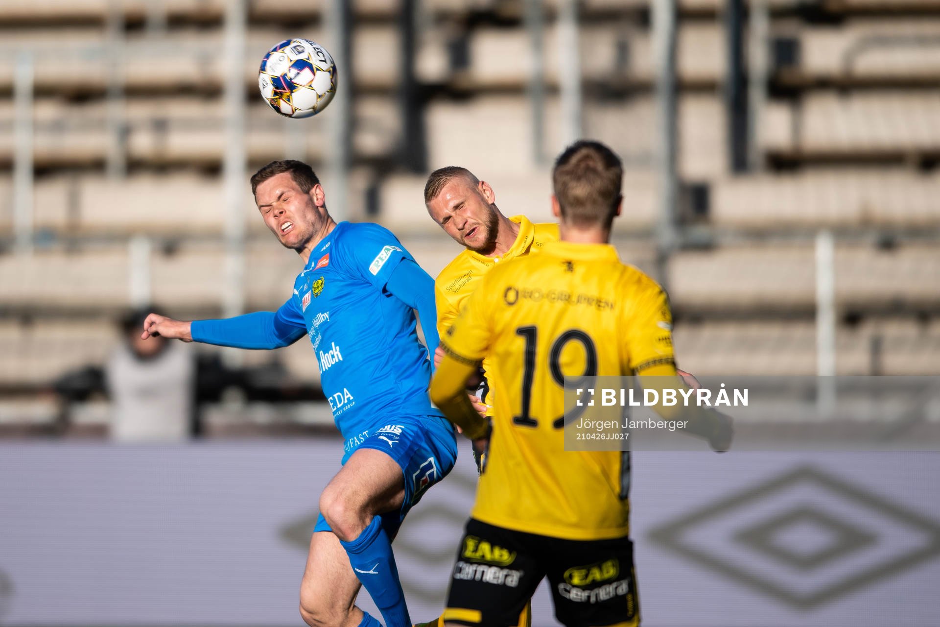 Mjällbys Jacob Bergström och Elfsborgs Simon Strand