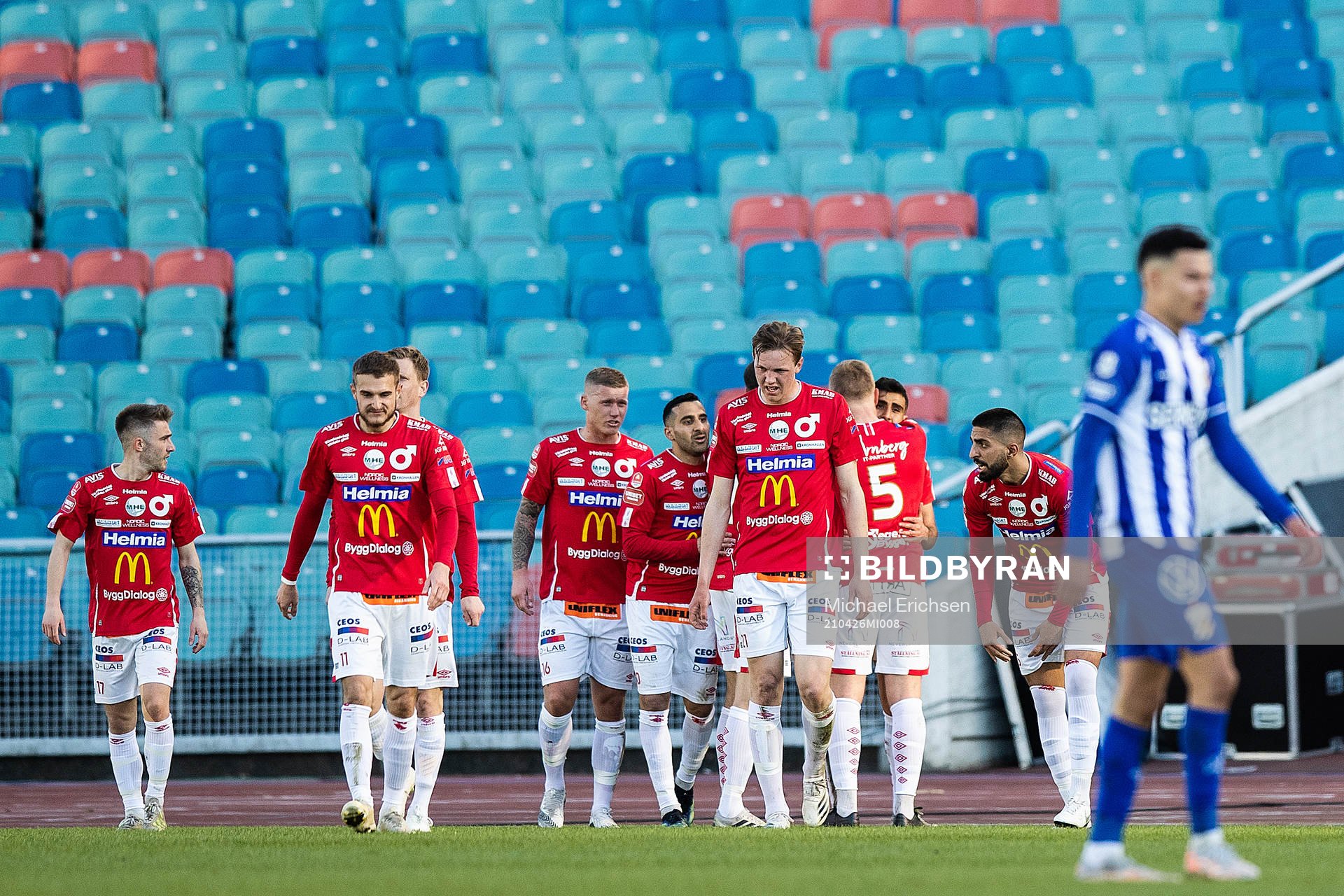 Degerfors Ferhad Ayaz jublar