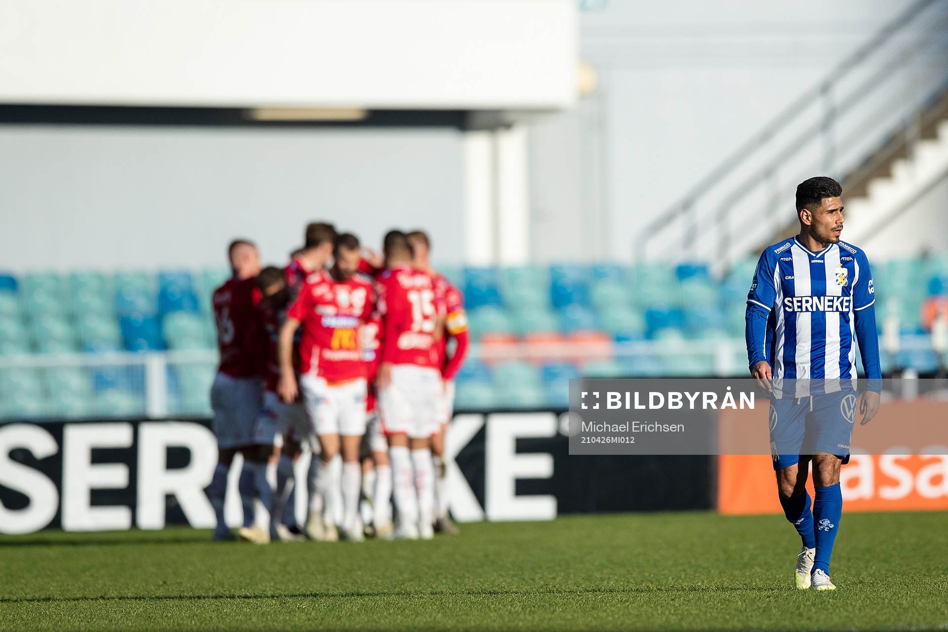 IFK Göteborgs Hosam Aiesh deppar