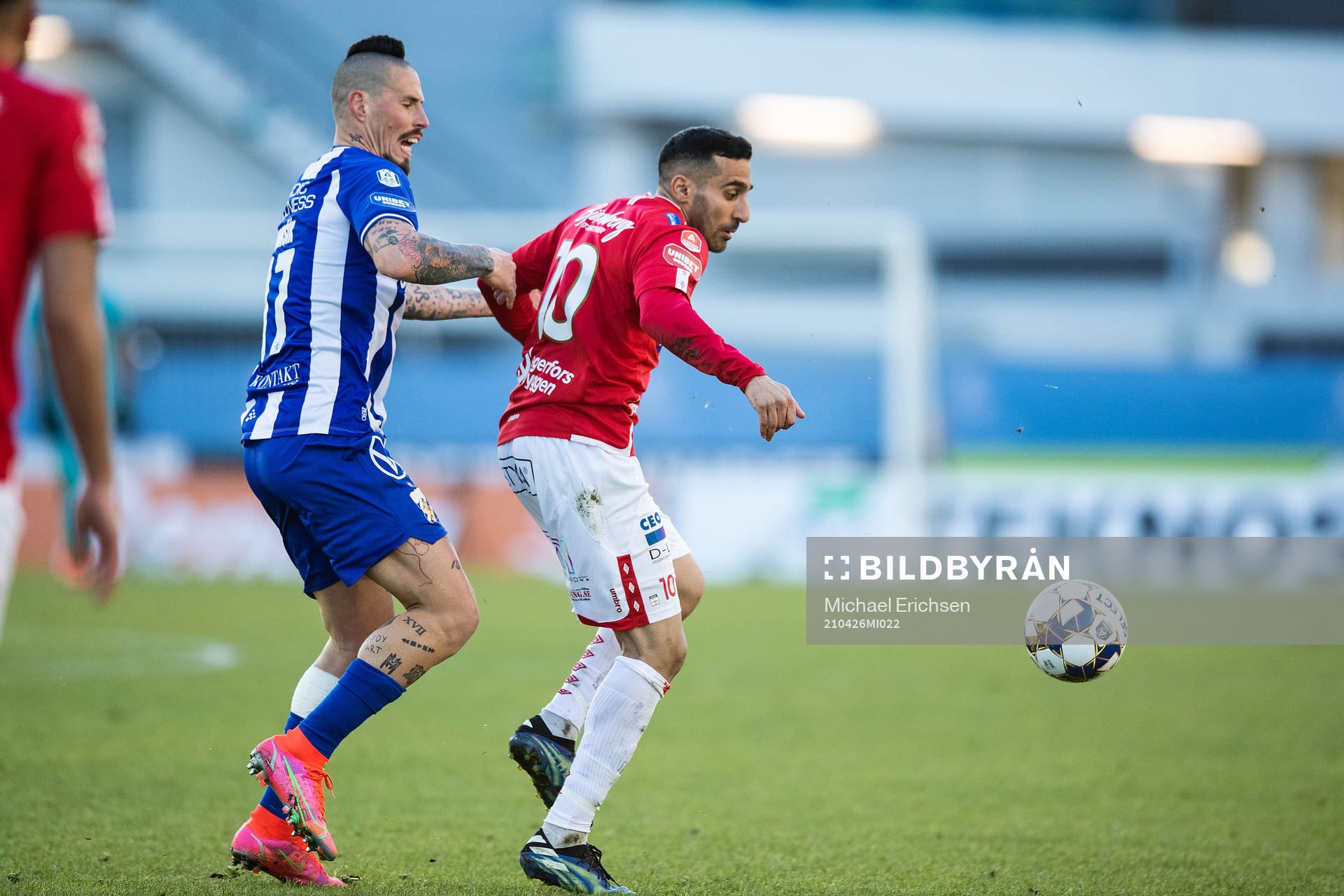 IFK Göteborgs Marek Hamsik och Degerfors Sargon Abraham