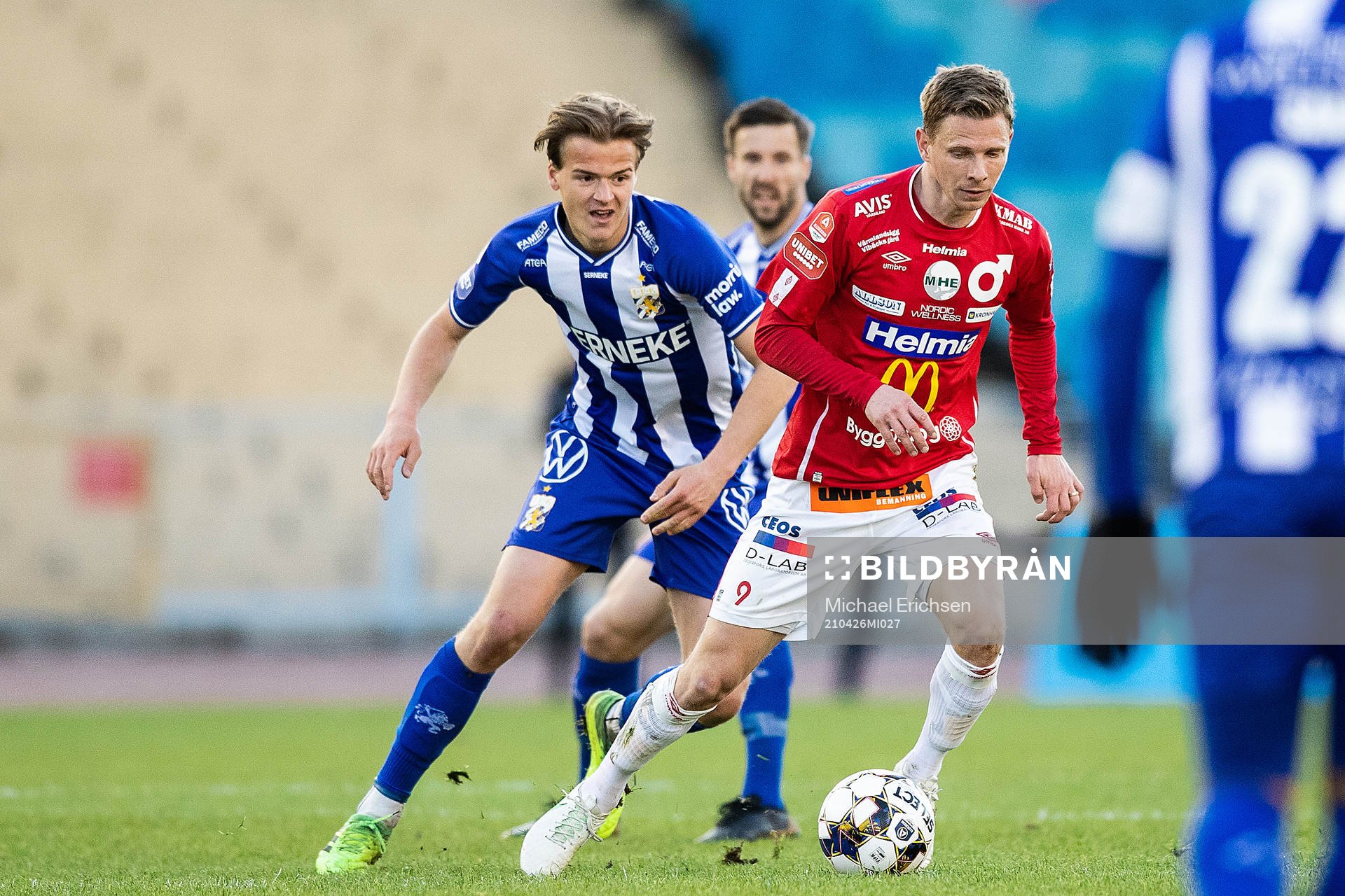 IFK Göteborgs August Erlingmark och Degerfors Johan