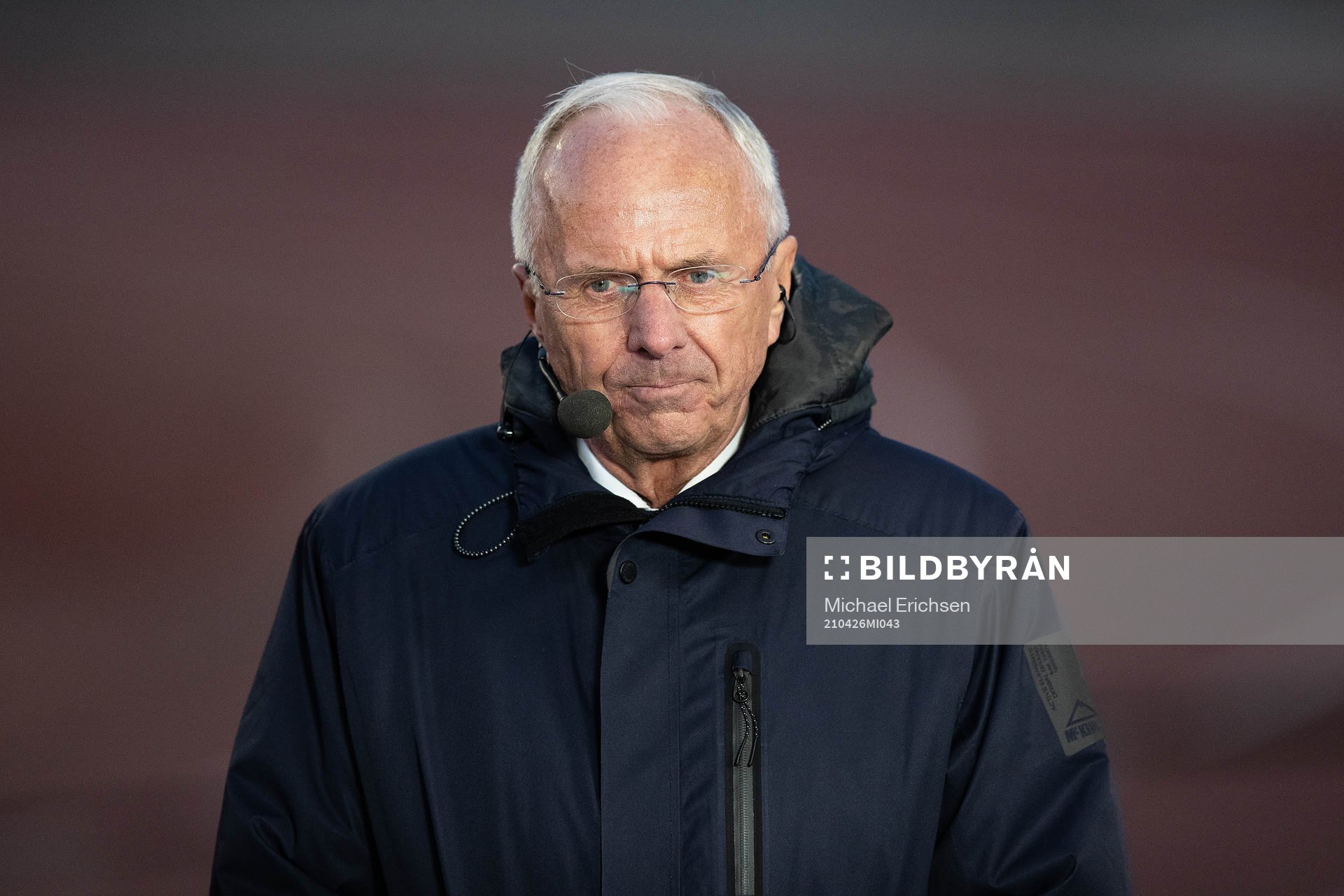 Sven-Göran Eriksson i discovery+ studio