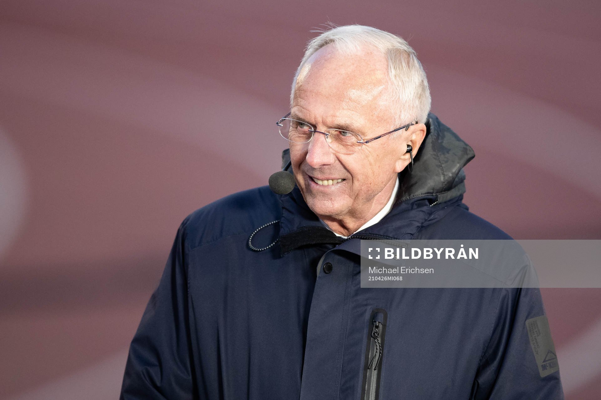 Sven-Göran Eriksson i discovery+ studio