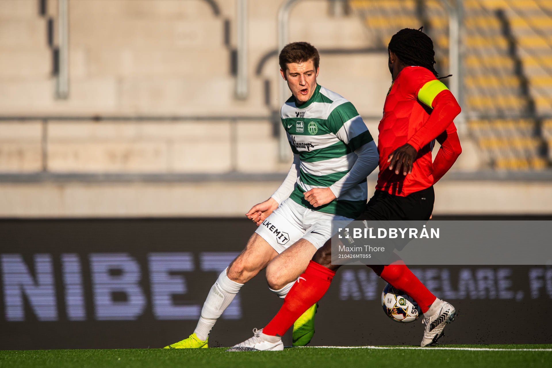 Västerås William Videhult och Vasalunds Kebba Ceesay