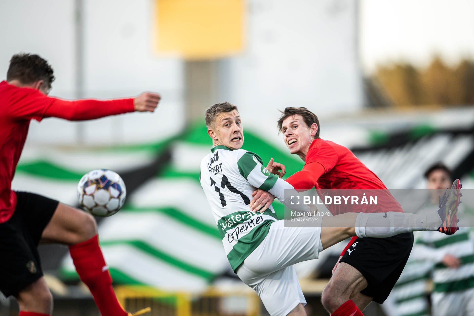 Västerås Simon Gefvert och Vasalunds Philip Wiström