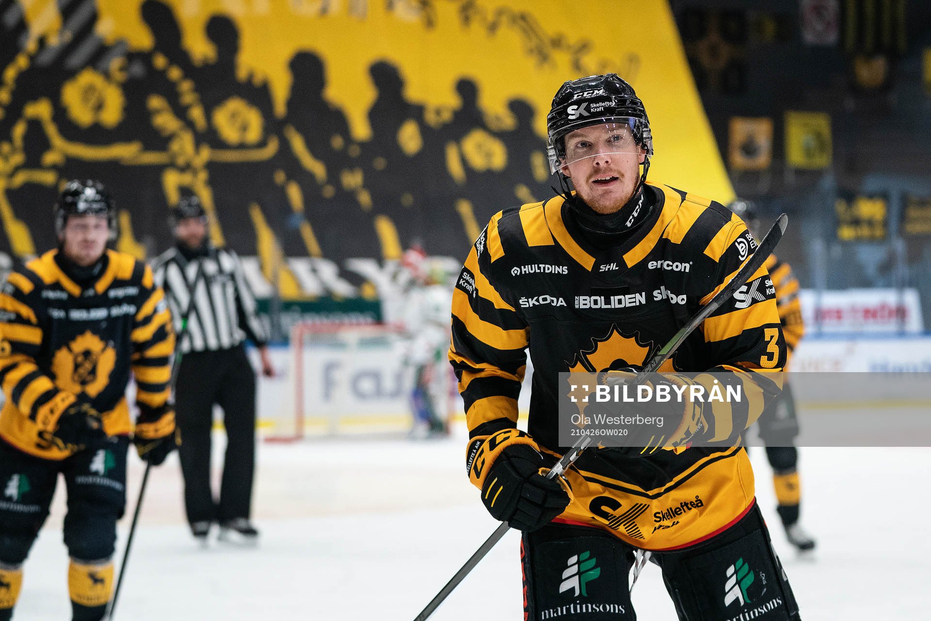 Skellefteås Niclas Burström jublar