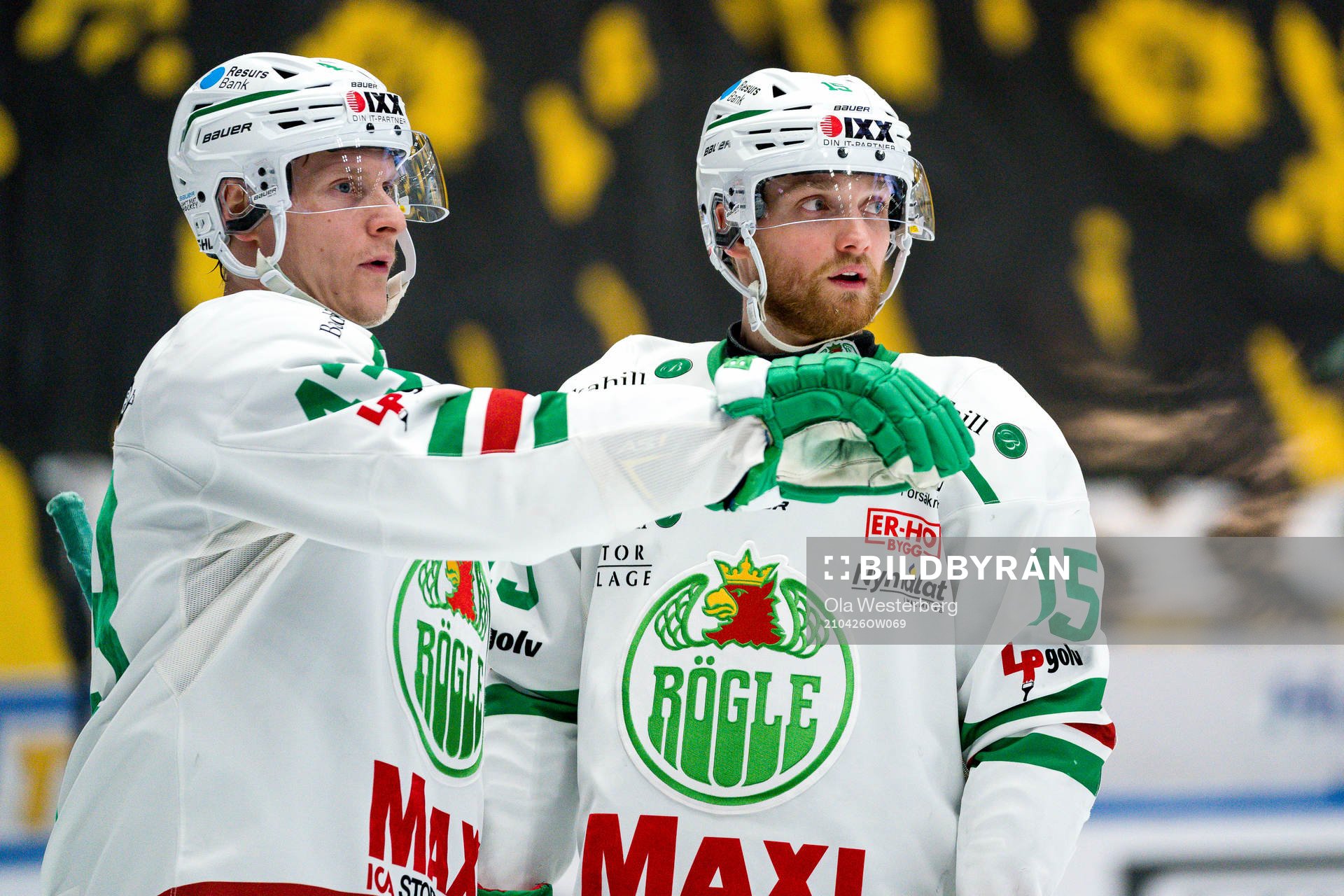 Rögles Olli Palola och Simon Ryfors