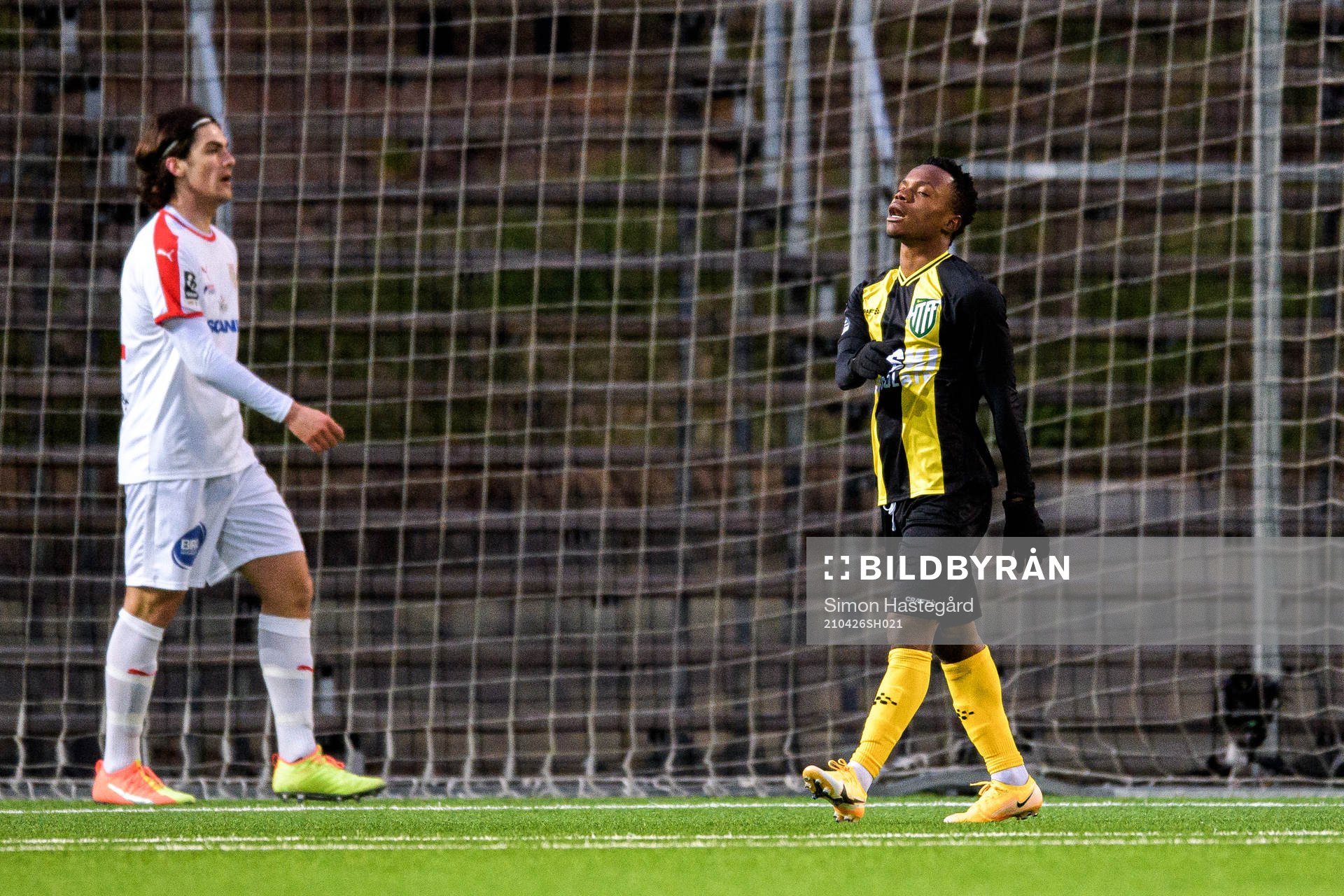 Hammarby TFFs Alfred Olatomi Olaniyan deppar