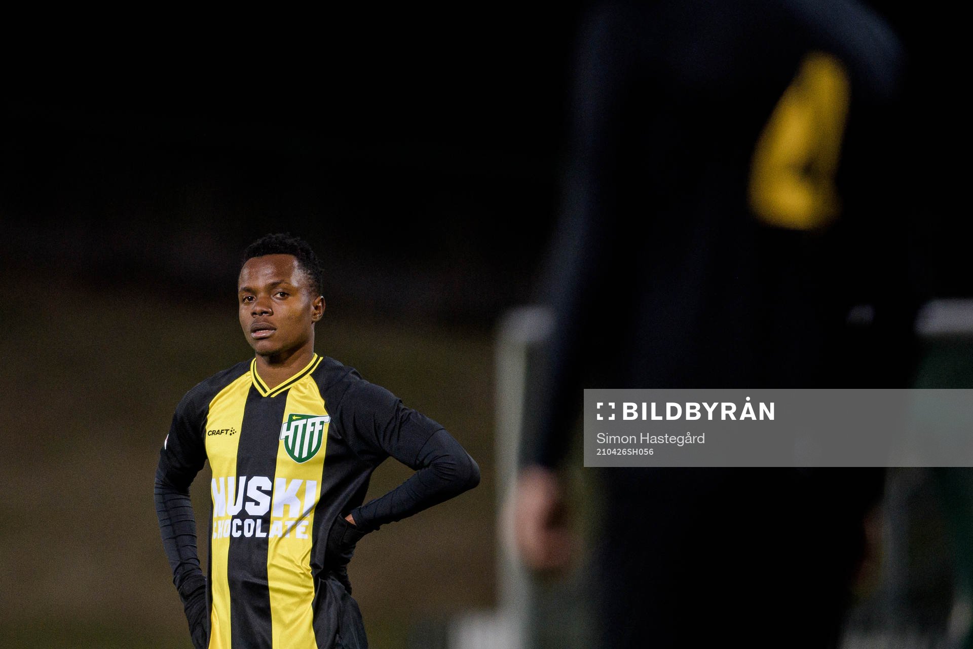 Hammarby TFFs Alfred Olatomi Olaniyan deppar
