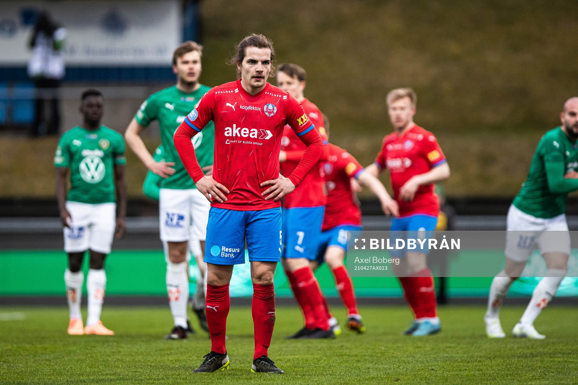 Helsingborgs Brandur Hendriksson Olsen deppar