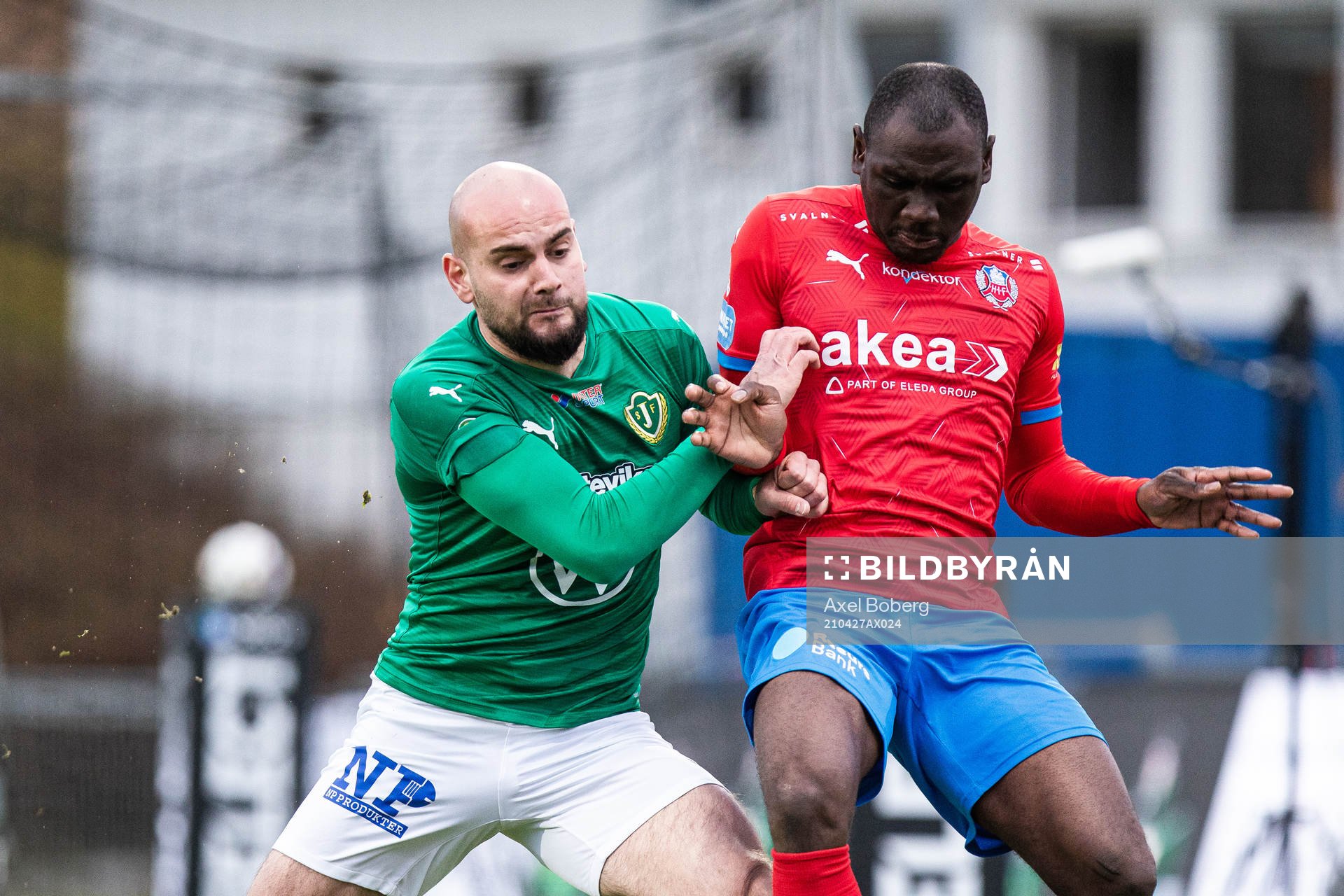 Jönköpings Perparim Beqaj och Helsingborgs Ravy