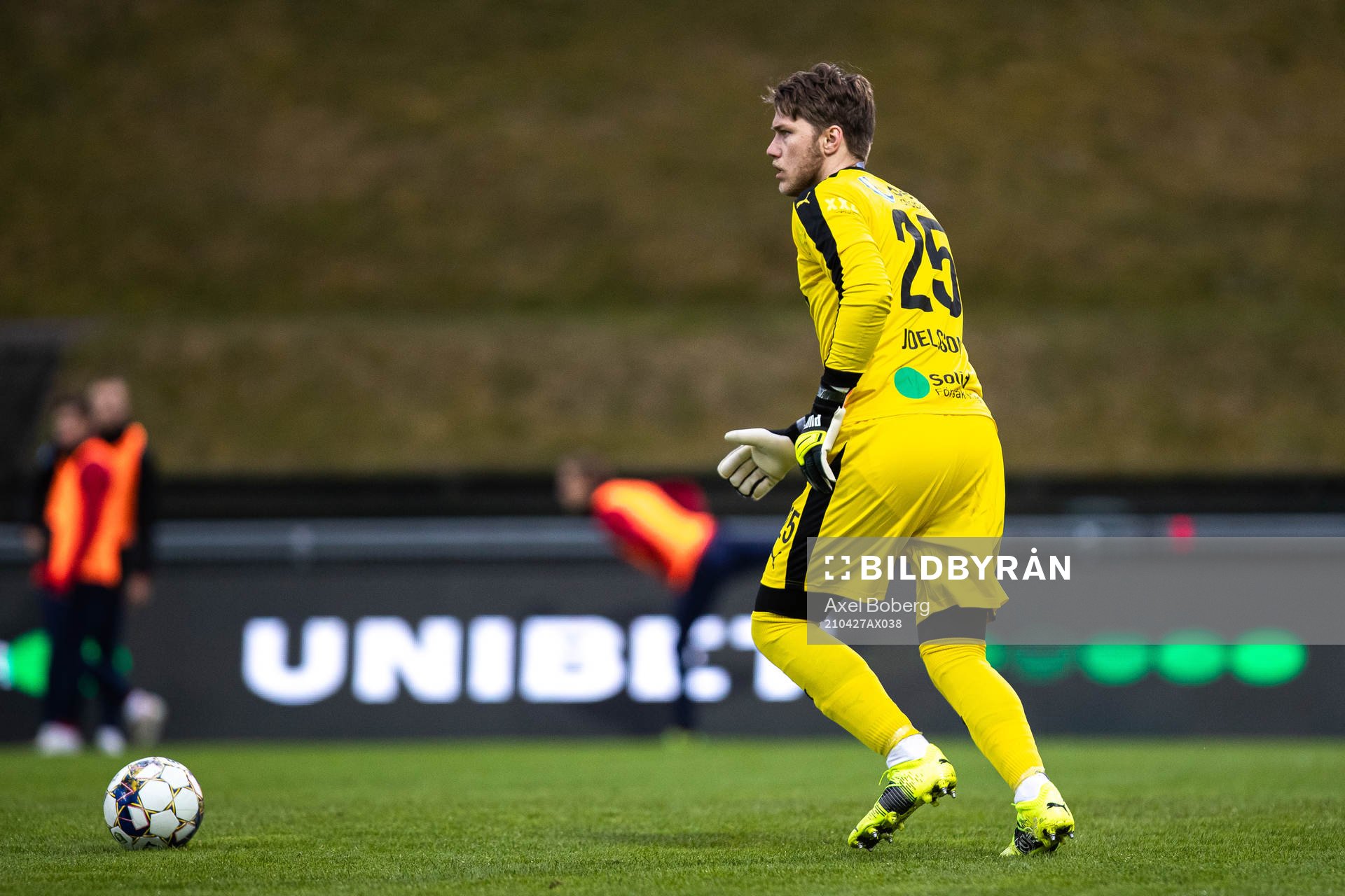 Helsingborgs målvakt Kalle Joelsson